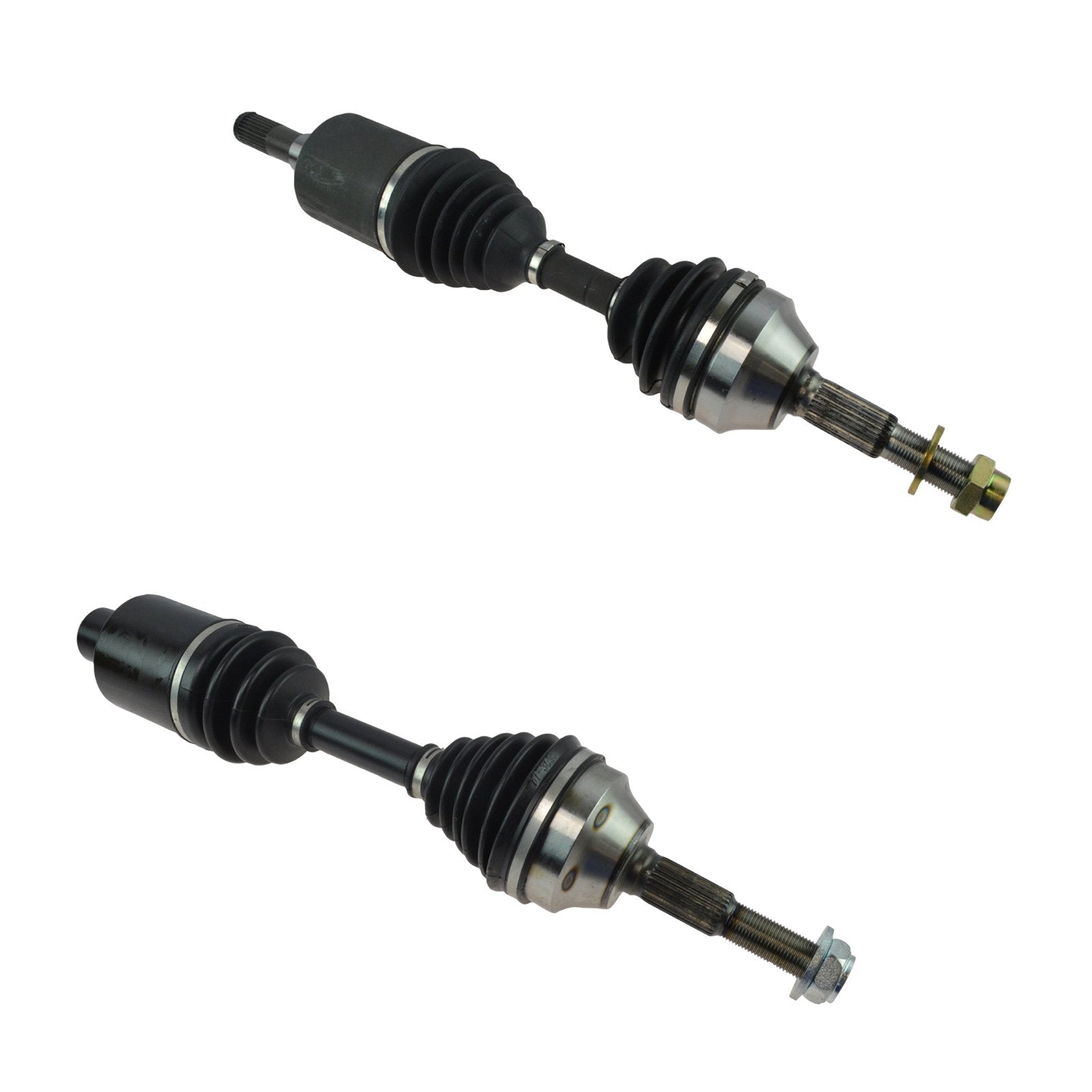 Trq Front Cv Axle Shaft Assembly Set Compatible With 2002-2007 Jeep Liberty