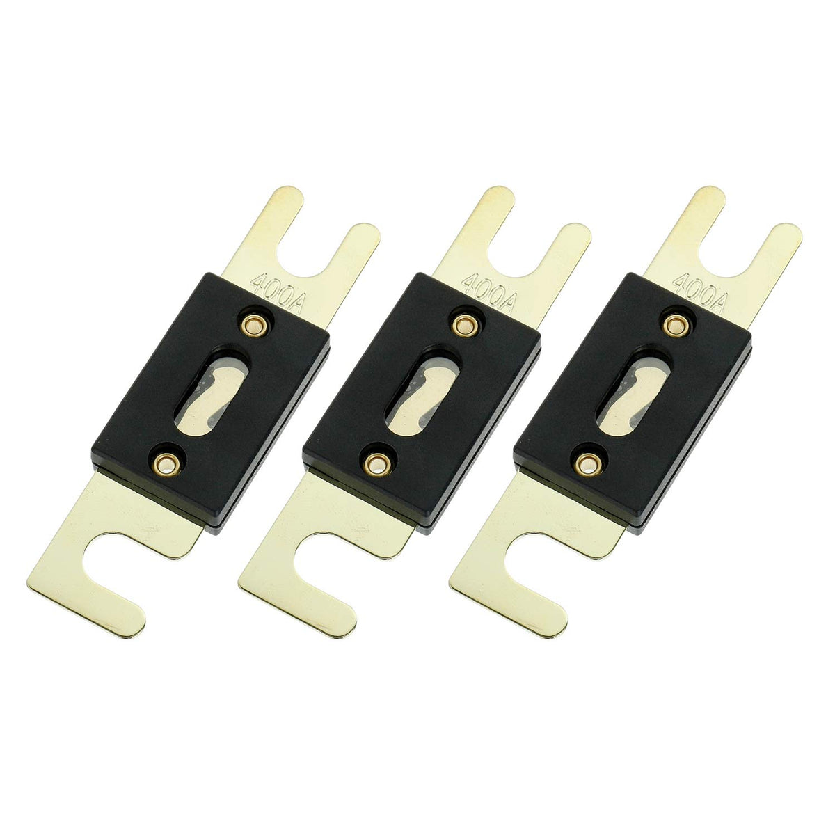 Bojack 400 Amp 32 Vdc Anl Blade Fuse For Car Audio And Video System(Pack Of 3 Pcs)