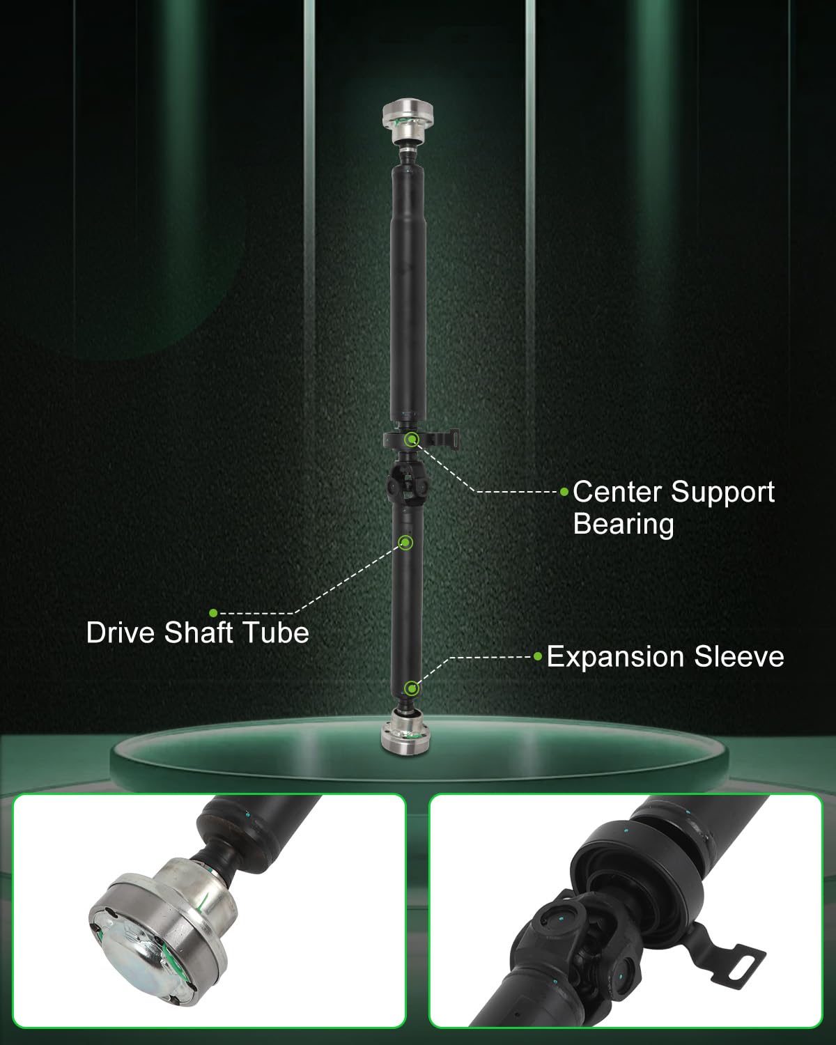 Scitoo?50.5''?Steel Rear Driveshaft Assembly Drive Shaft Prop Shaft Compatible For Land Rover Range Rover 2003-2005,Oe# Tvb00045