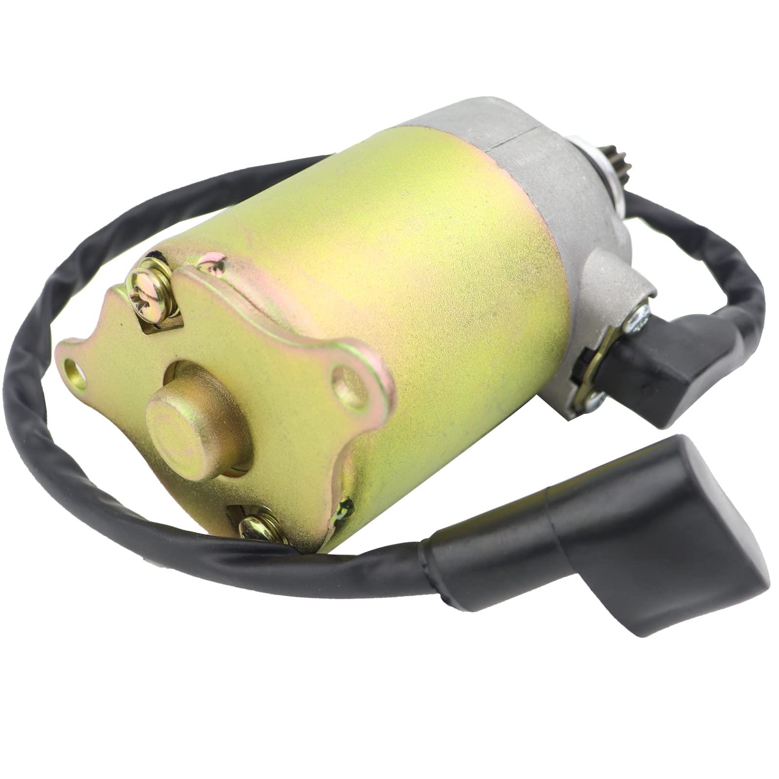 Stabsoli Starter Motor & Solenoid Relay Fit For Gy6 Engine 125Cc 150Cc Atv Scooter Moped Go Kart Quad 4 Wheelers Taotao Sunl Coolster Baja