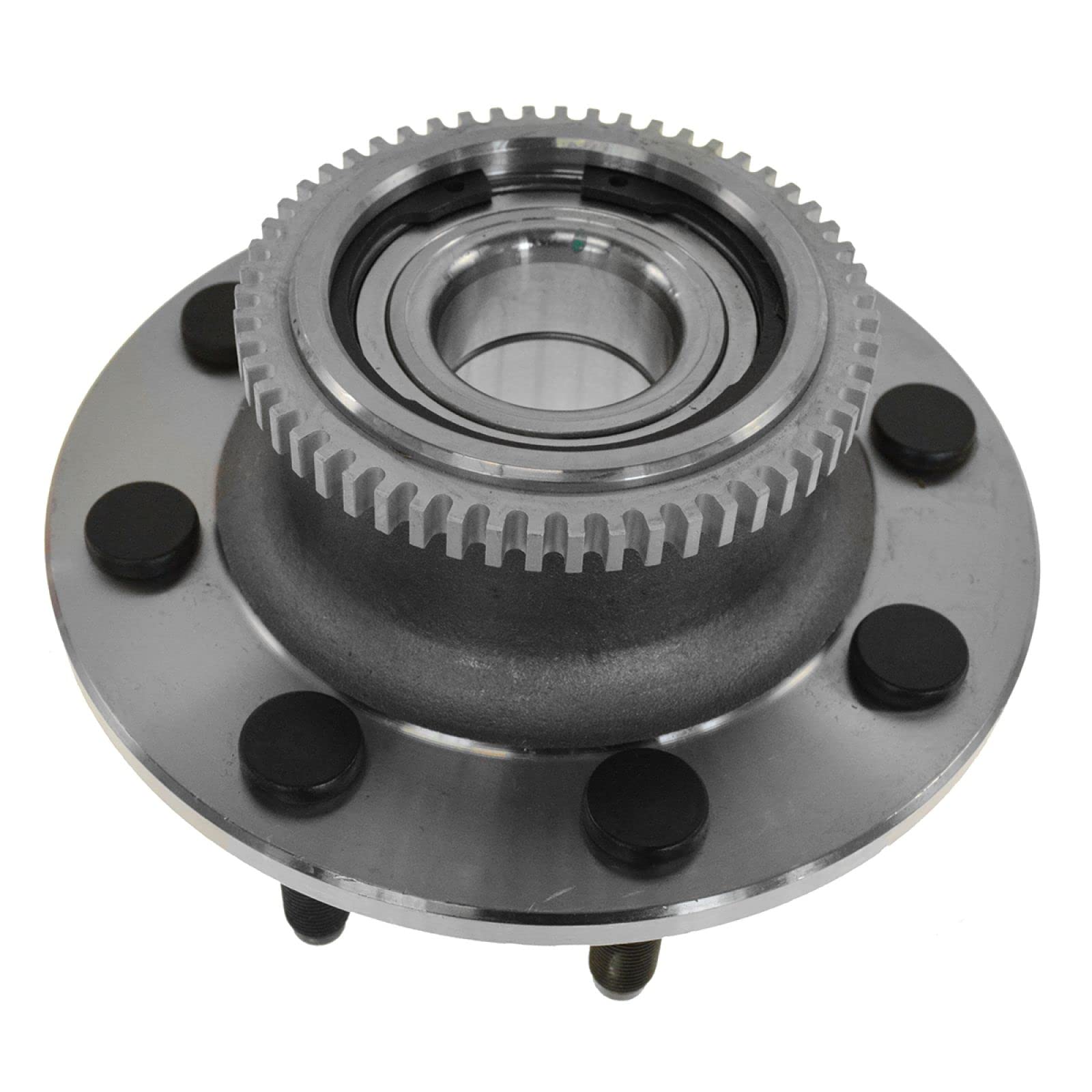 Trq Front Wheel Bearing & Hub Assembly With Abs Sensor Compatible With 2000-2002 Dodge Ram 2500 Ram 3500