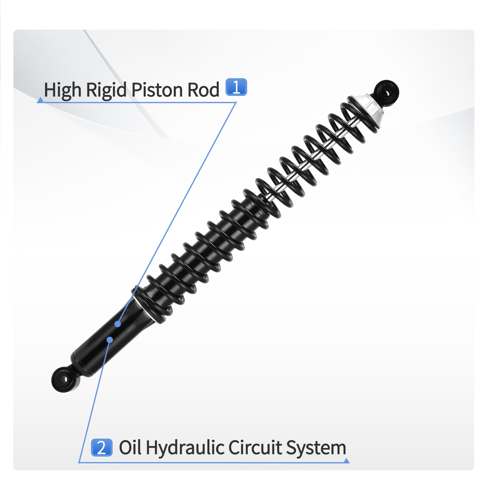Yitamotor Rear Shocks Loaded Shocks And Struts Compatible With 2009-2014 Ford F-150 4Wd/Awd