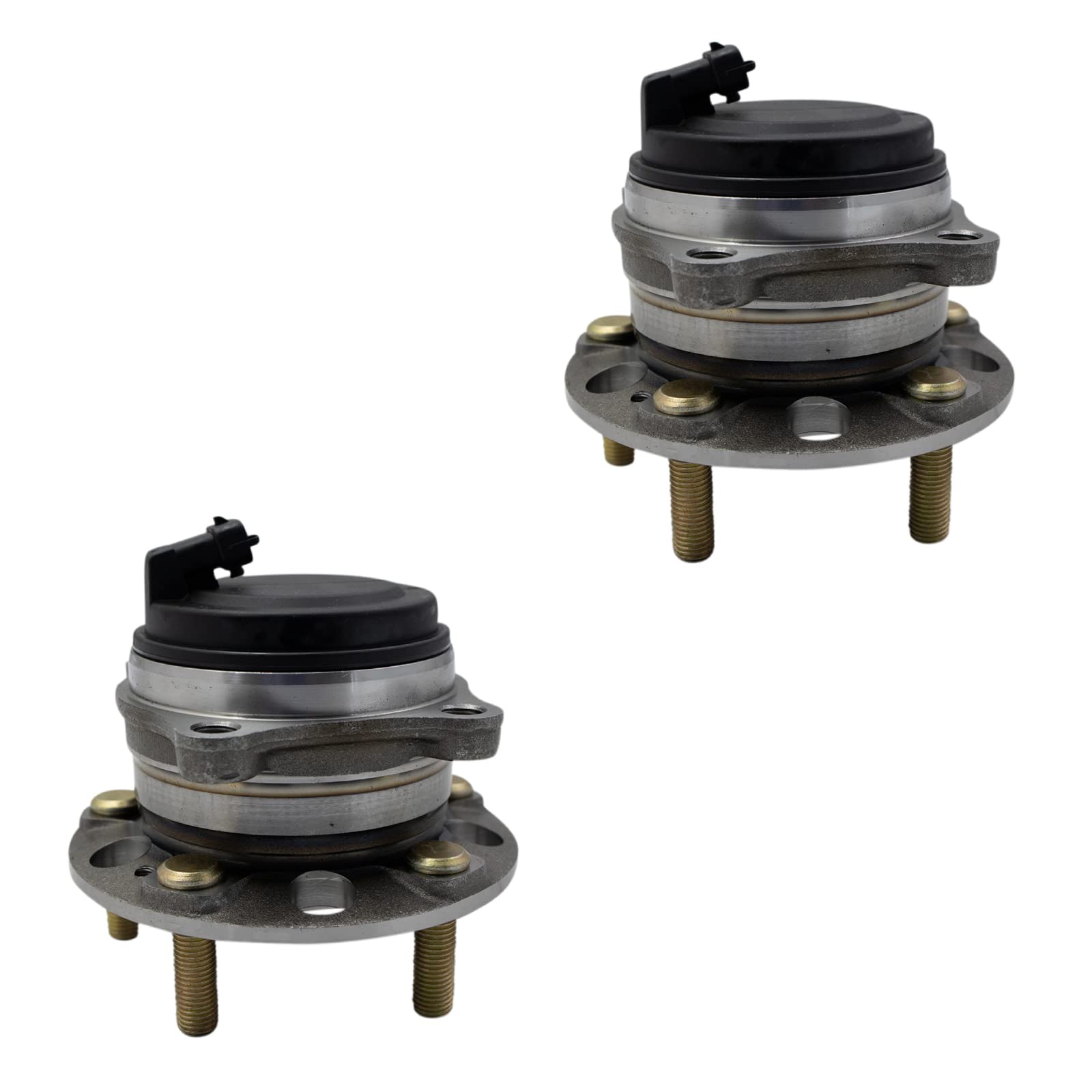 Trq Rear Wheel Hub Bearings Assembly Set Compatible With 2020-2023 Hyundai Palisade 2016-2020 Kia Sorento Telluride