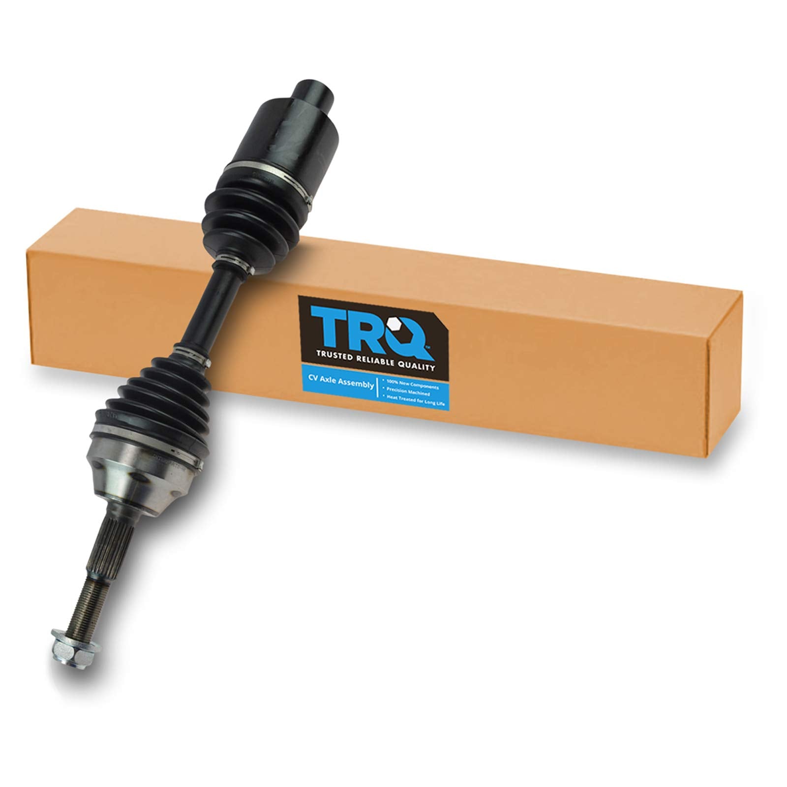 Trq Front Right Cv Axle Shaft Assembly Passenger Side Compatible With 2002-2007 Jeep Liberty