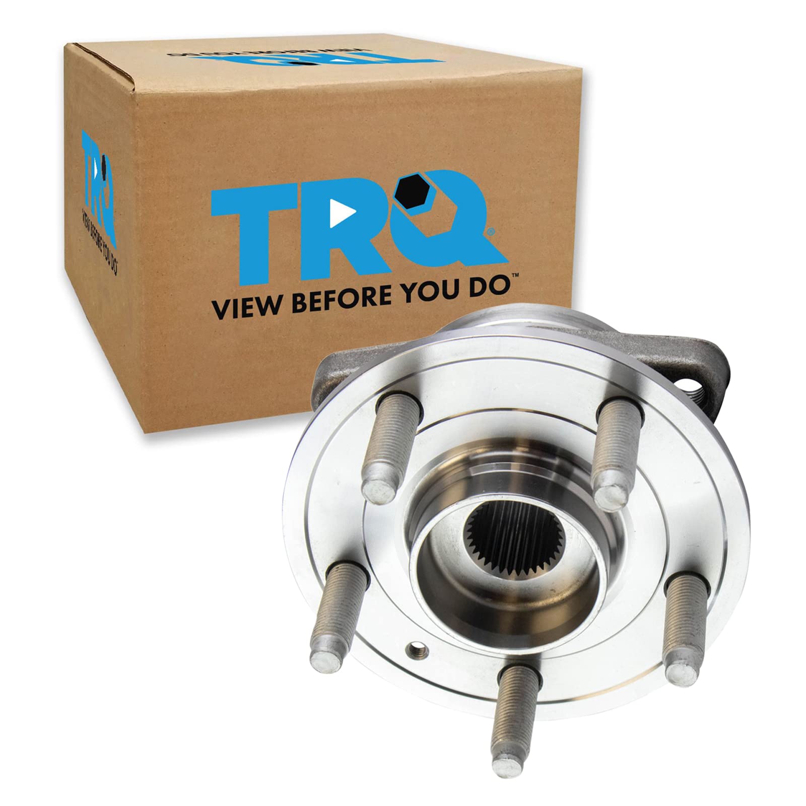 Trq Front Left Right Wheel Hub Bearing Assembly Driver Passenger Side Compatible With 2017-2019 Chevrolet Bolt Ev 2016-2019 Cruz