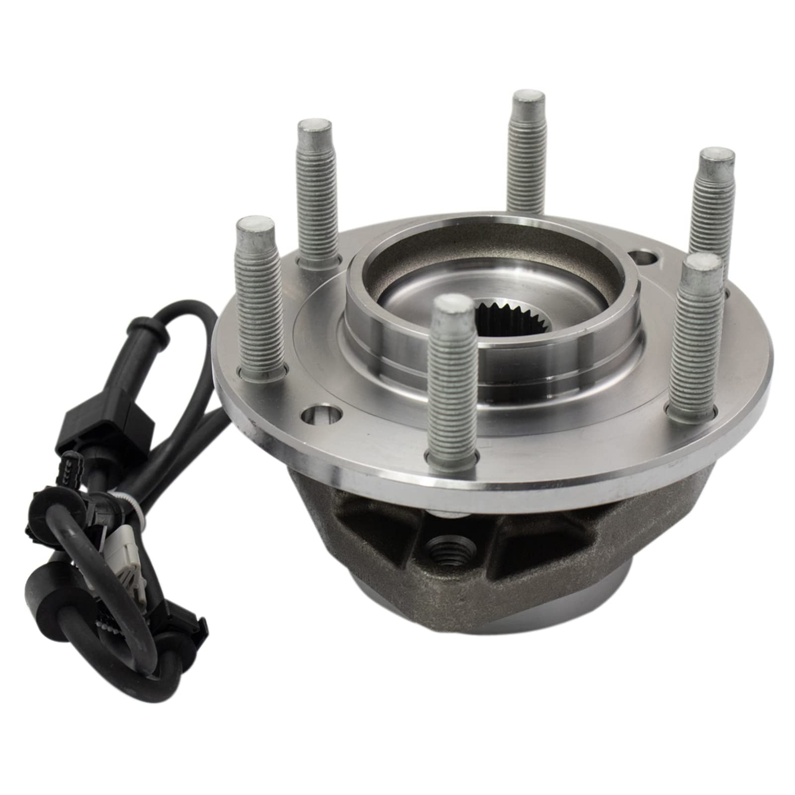 Trq Front Wheel Hub & Bearing For Chevy Trailblazer Gmc Suv W/Abs 6 Lug