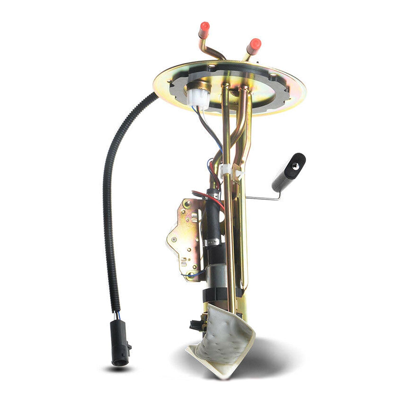 YHTAUTO Electric Fuel Pump with Sending Unit Compatible with Ford E-150 E-250 E-350 E-450 Club Wagon Econoline Super Duty, Cente
