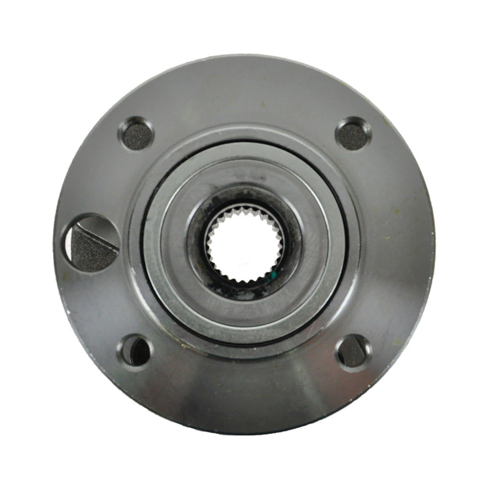 Trq Front Wheel Hub Bearings Assembly Set Compatible With 1987-1990 Dodge Dakota