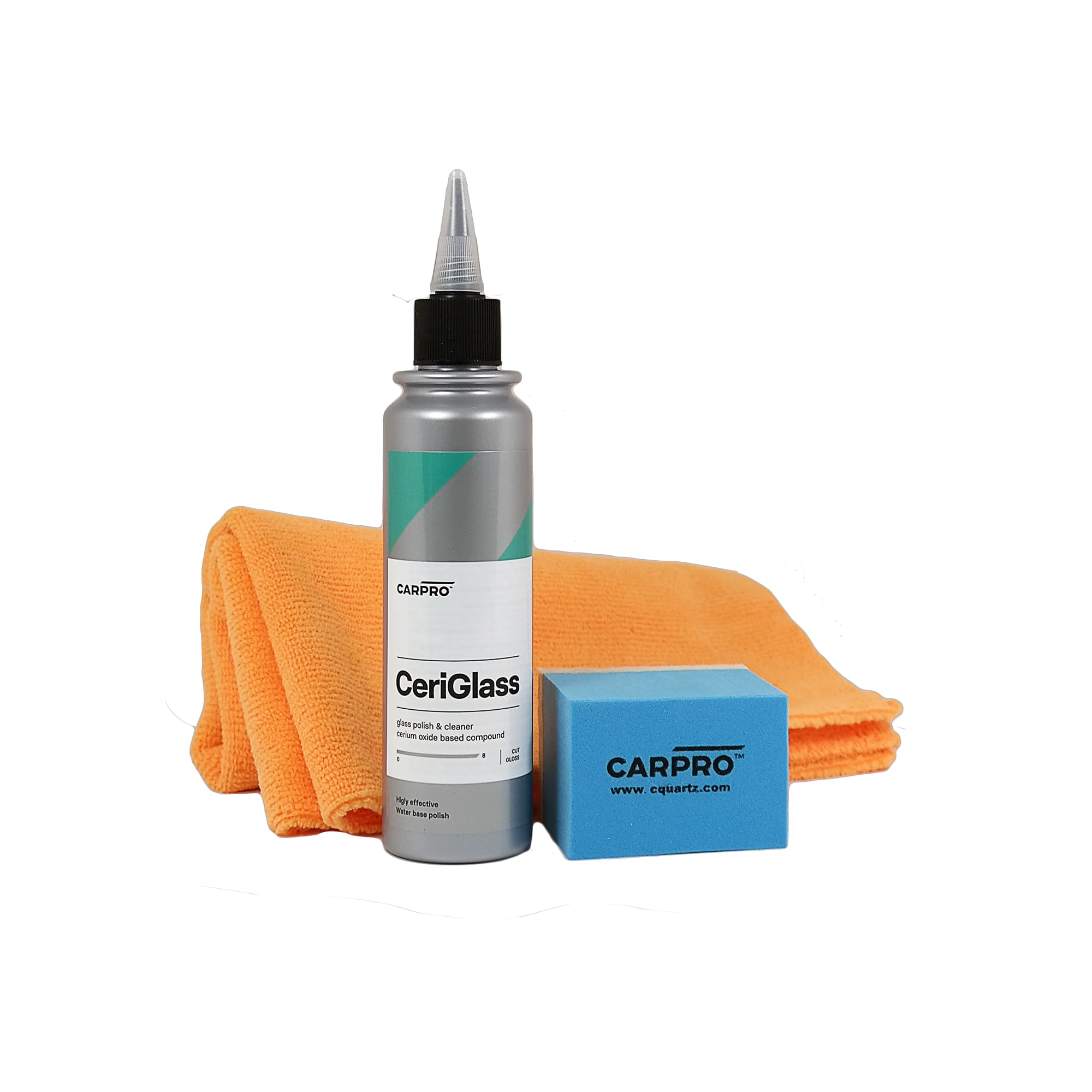 Carpro Ceriglass Glass Polish - 150Ml Kit (5Oz)