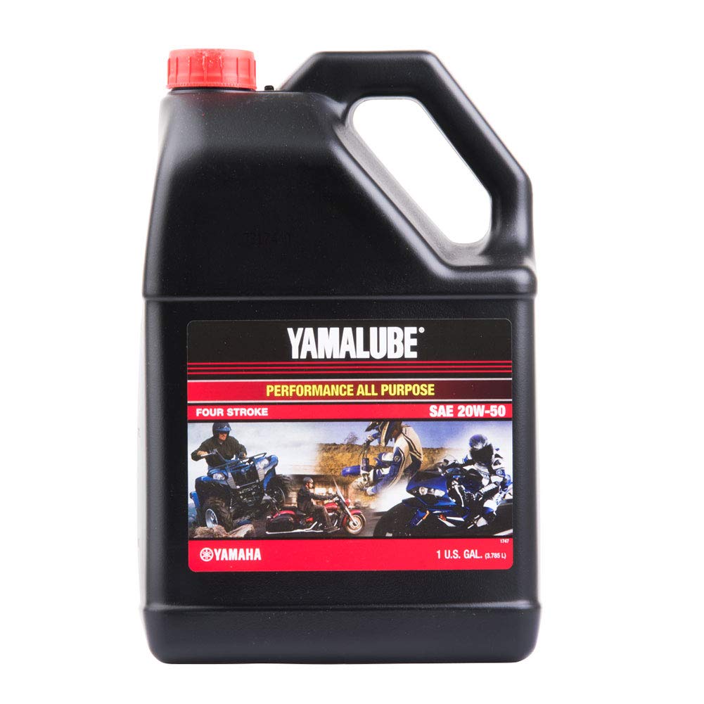 Yamaha LUB-20W50-AP-04 Yamalube 20W50 All Performance Oil Gallon; LUB20W50AP04 Made by Yamaha