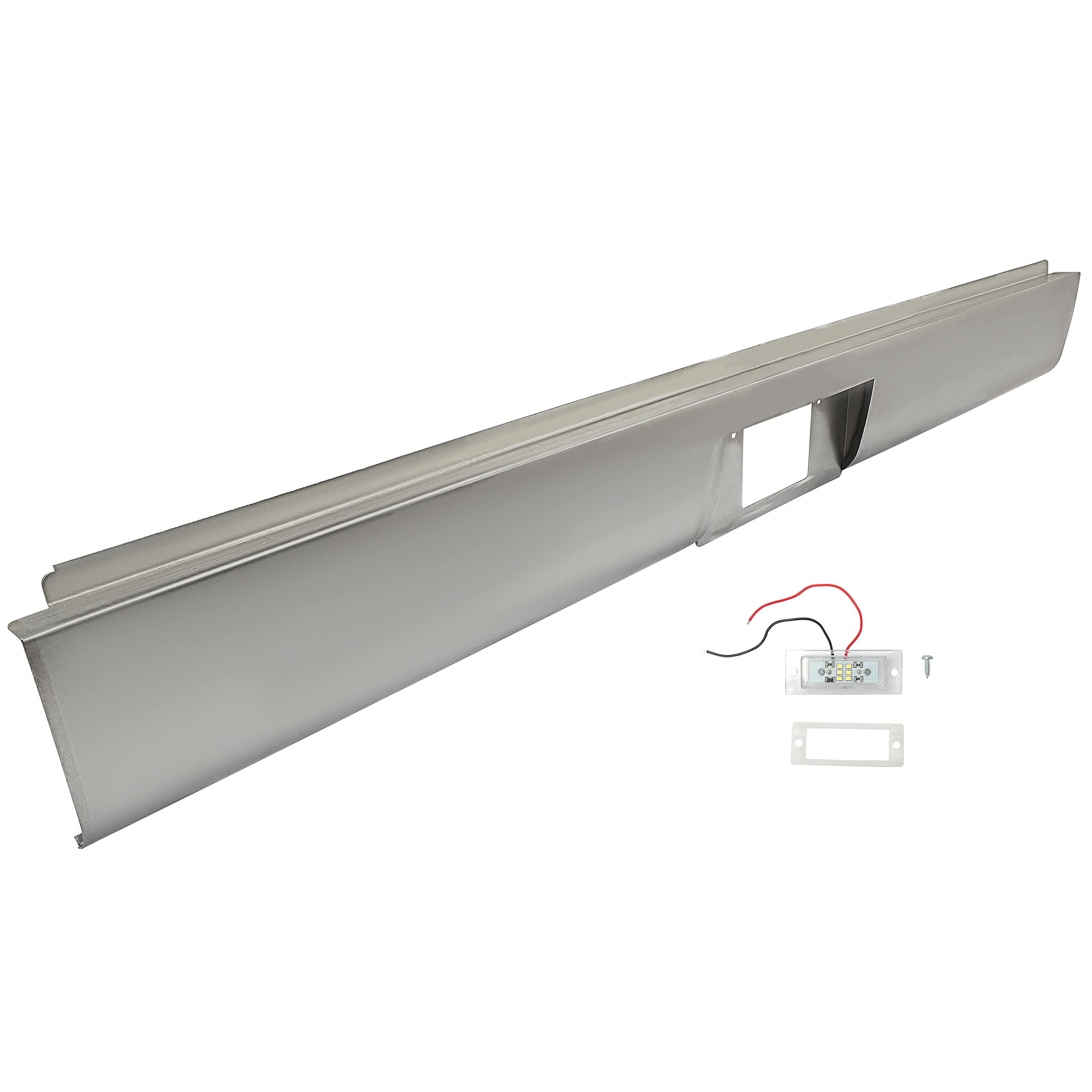 KUAFU Roll Pan Compatible with 1972-1993 Dodge D100 150 250 Fleet Side Trucks