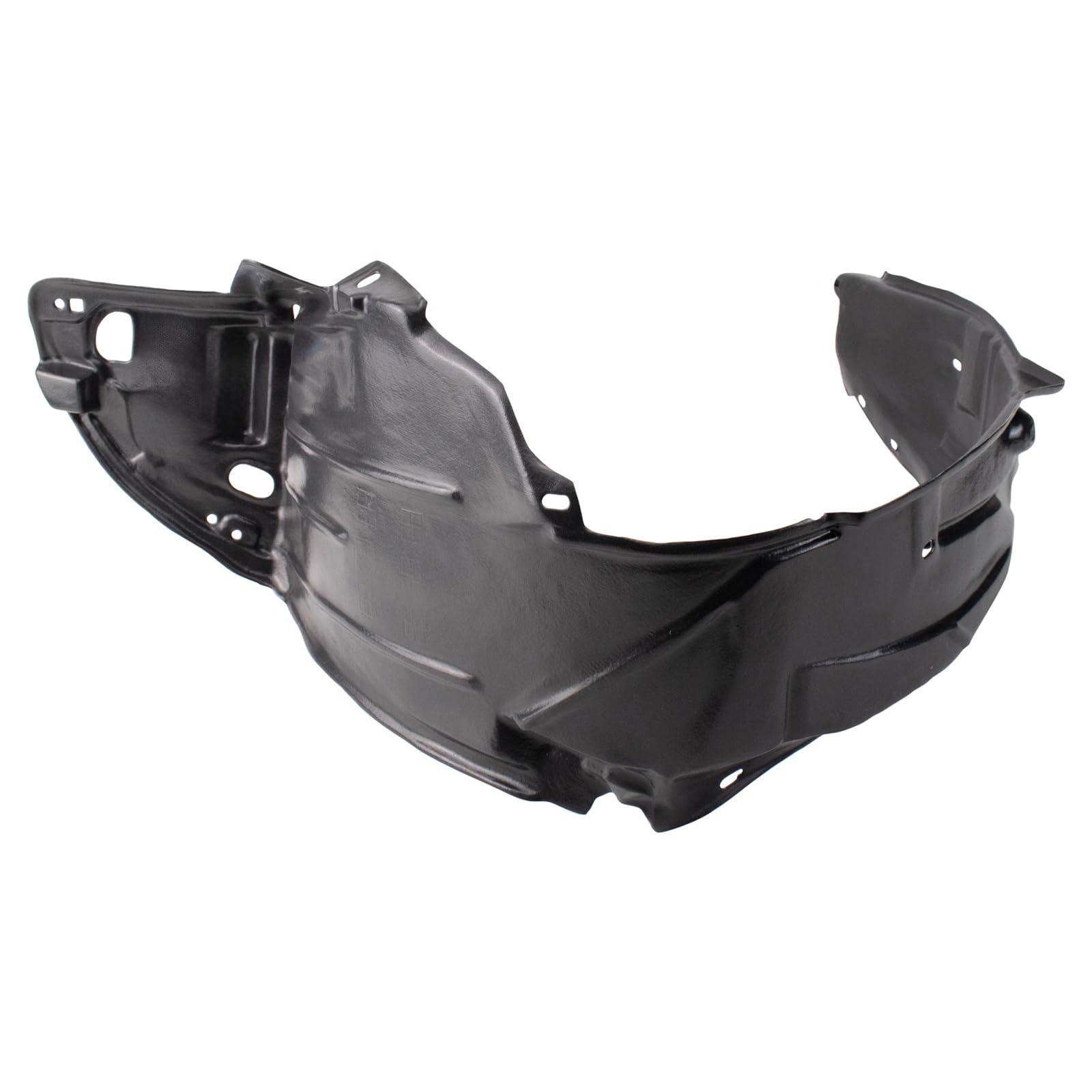 Trq Front Inner Fender Liner Set Compatible With 2004-2005 Honda Civic Ho1248121 Ho1249121