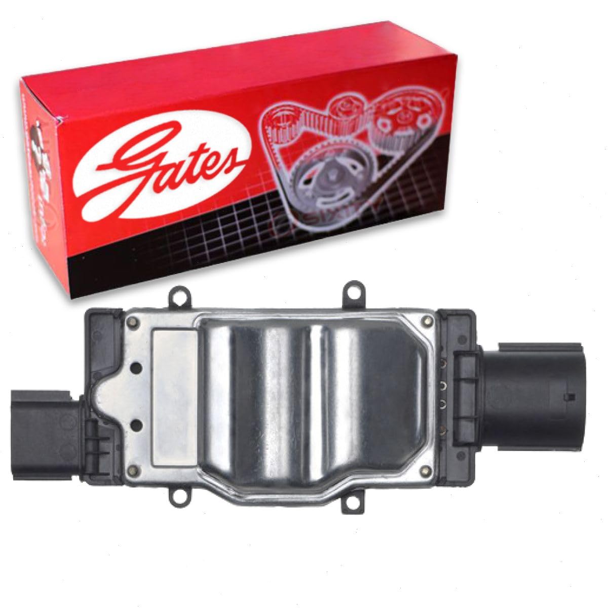 Gates Engine Cooling Fan Module compatible with Ford Fusion 2.5L 3.0L L4 V6 2010-2012