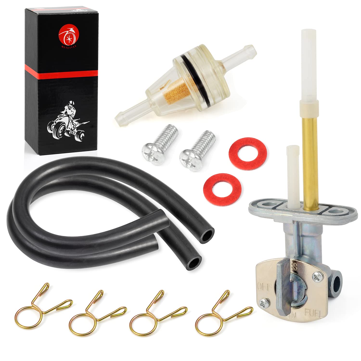 Fuel Valve Petcock Kit For Yamaha Ttr90 Tt-R90 Ttr 90 E 2000-2007 5Hn-24500-01-00
