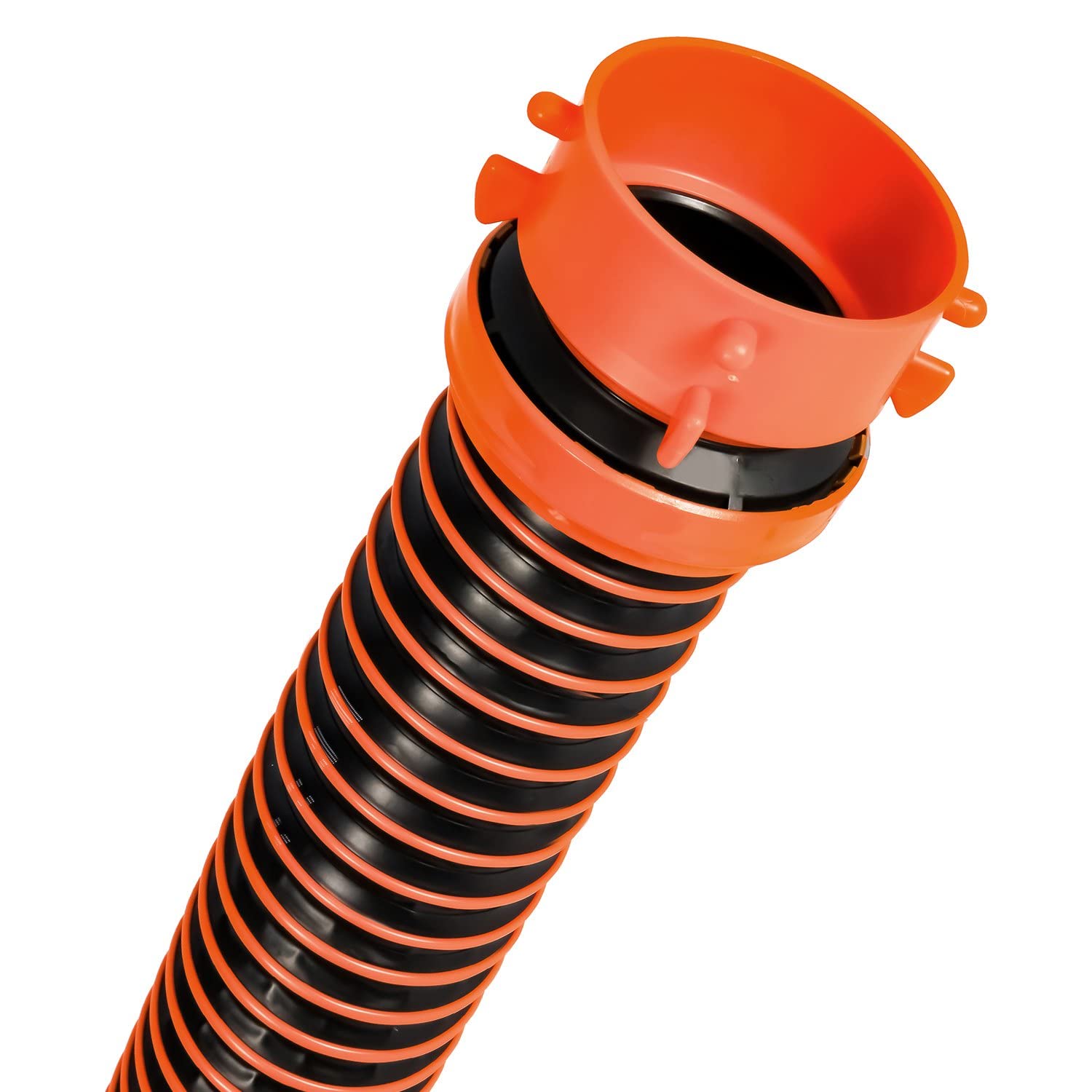 Camco Manufacturing 39861: Rhinoextreme 15' Sewer Hose Kit W/Swivel Fit, 4-N-1, Elbow, Caps