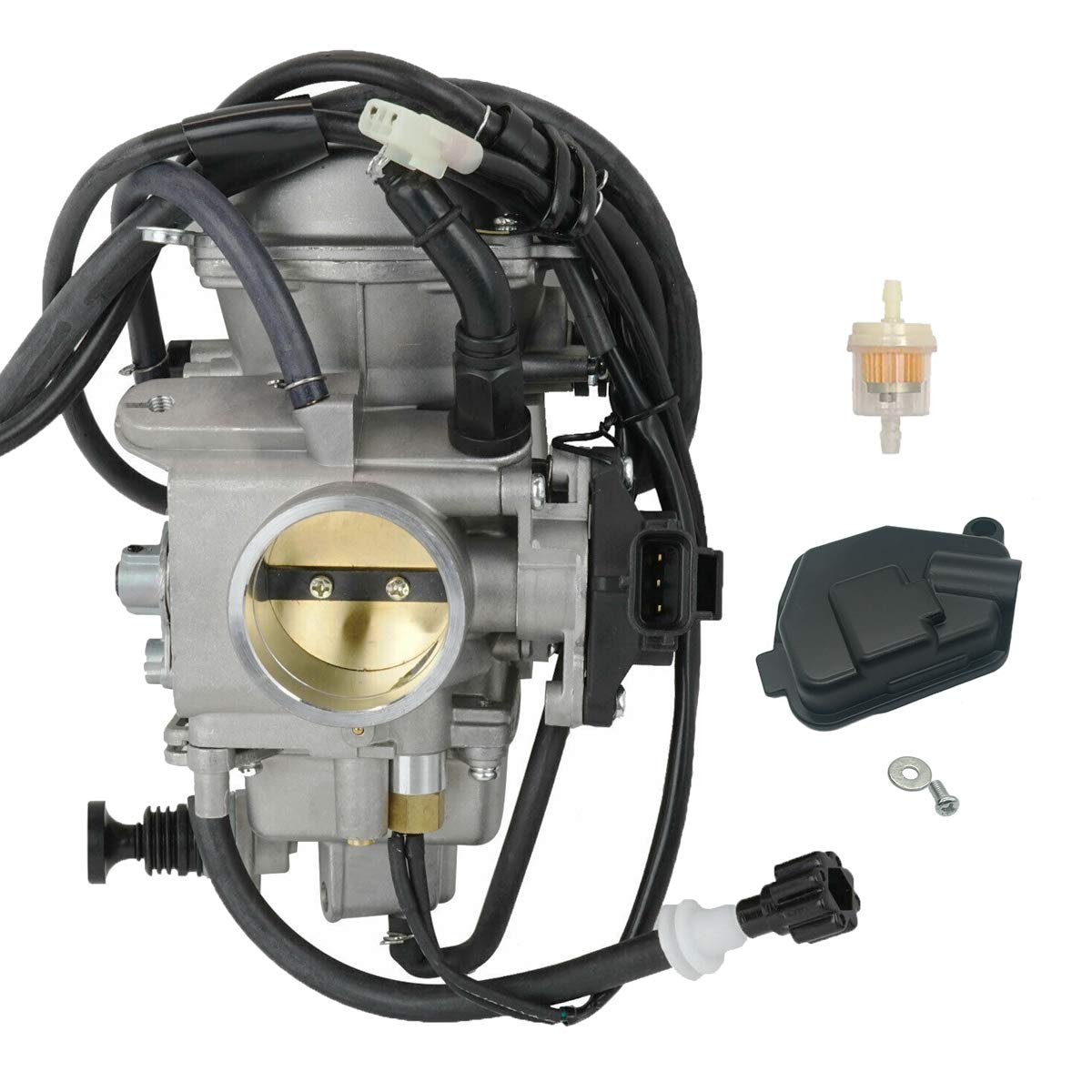 Ytls Trx650 Carburetor For 2003 2004 2005 Honda Trx650 Trx 650 Trx650Fa Trx650Fga 4X4 Rincon Atv Replaces Oe # 16100-Hn8-013
