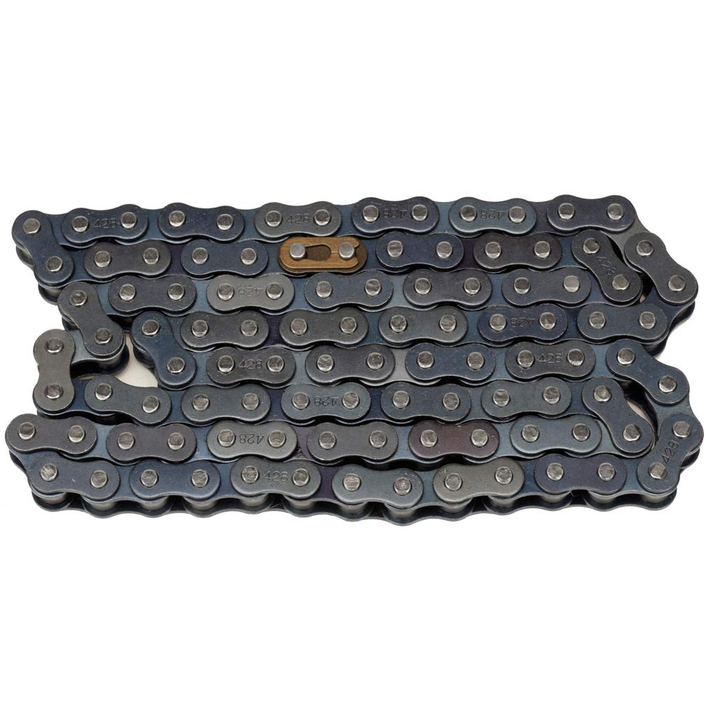 Hiaors 428 Drive Chain 102 Link With 5Pcs Connecting Master Link For 50Cc 70Cc 90Cc 110Cc 125Cc Honda Xr50 Crf50 Yamaha Ttr 225