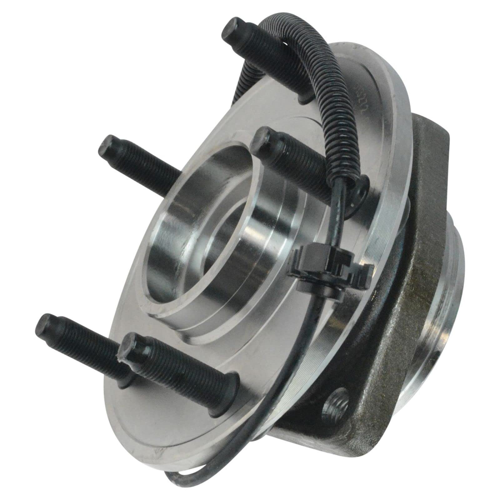 Trq Front Left Right Wheel Hub Bearing Assembly Driver Passenger Side Compatible With 2007-2017 Jeep Wrangler 2018 Wrangler Jk