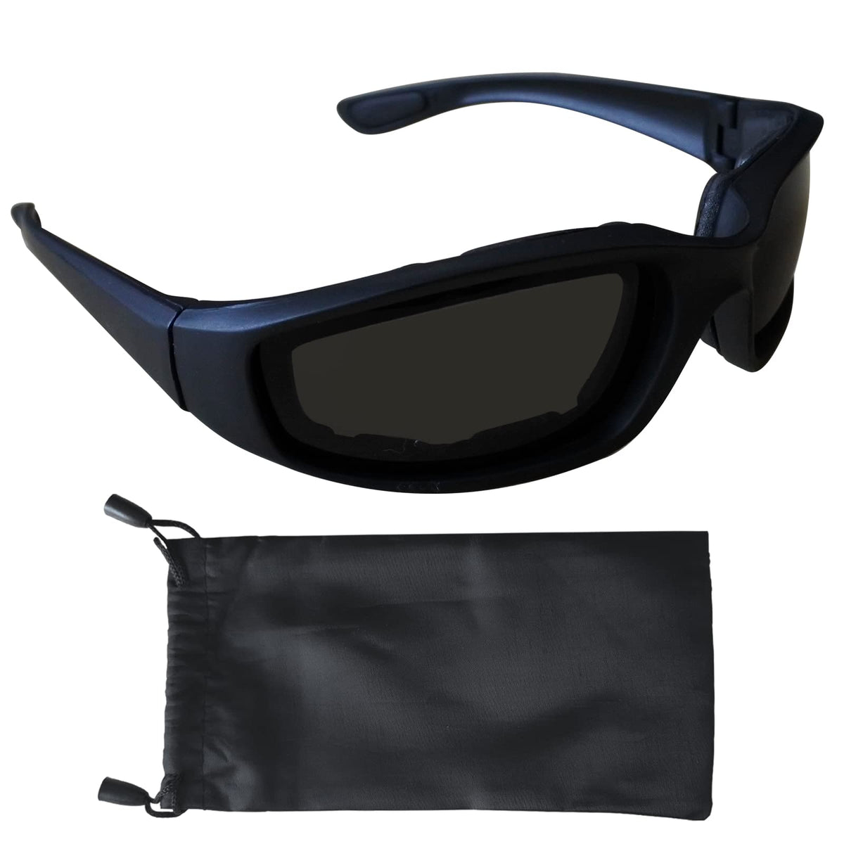 Driving Motorcycle Riding Glasses Foam Padded Motocross Eyeglass Waterproof UV Protection Anti-Wind Dustproof Goggles Eyewear Mo