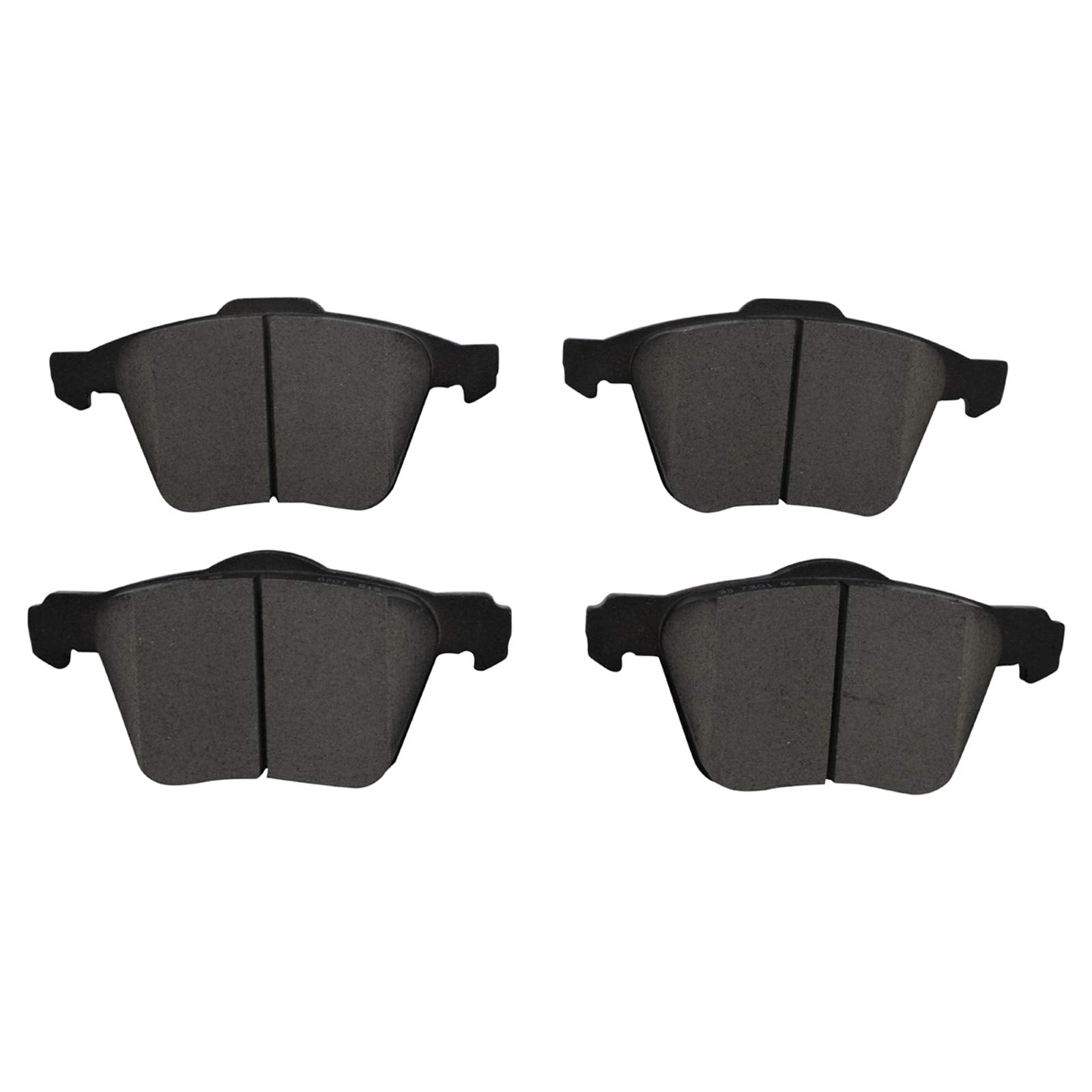 TRQ Front Brake Pads Ceramic Compatible with 2003-2009 Volvo XC90