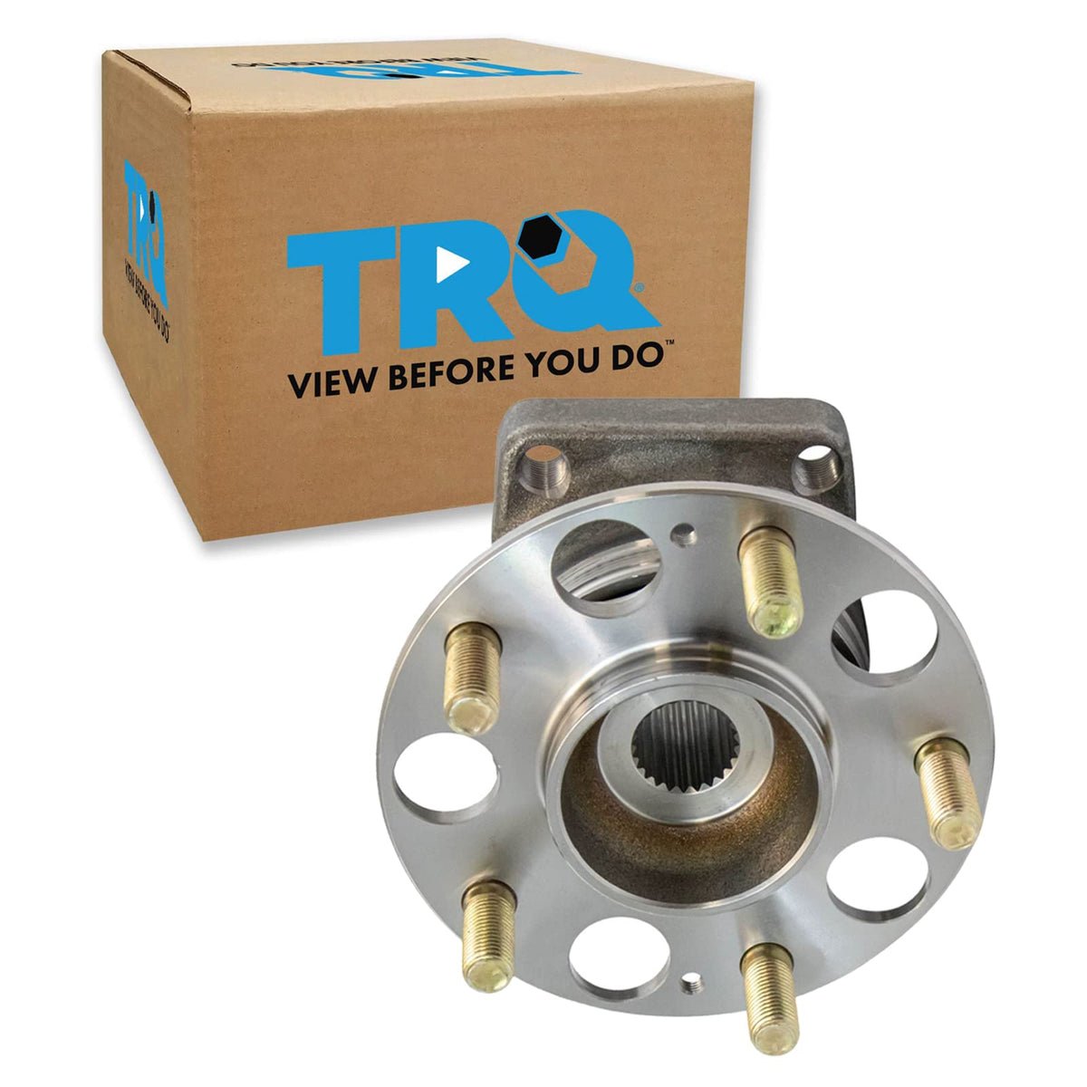 Trq Rear Left Right Wheel Hub Bearing Assembly Driver Passenger Side Compatible With 2016-2022 Honda Hr-V