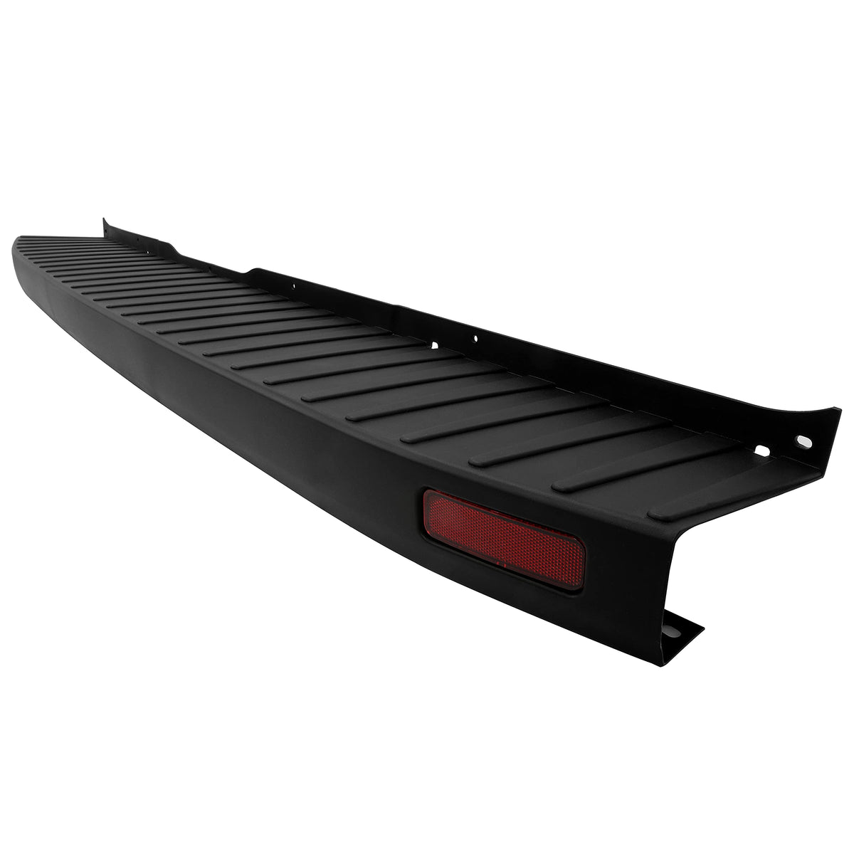 ECOTRIC Rear Bumper Cover Step Plate Compatible with 2015-2022 Ford Transit 150 250 350 Passenger Vans Med/High Roof Top Pad Rep