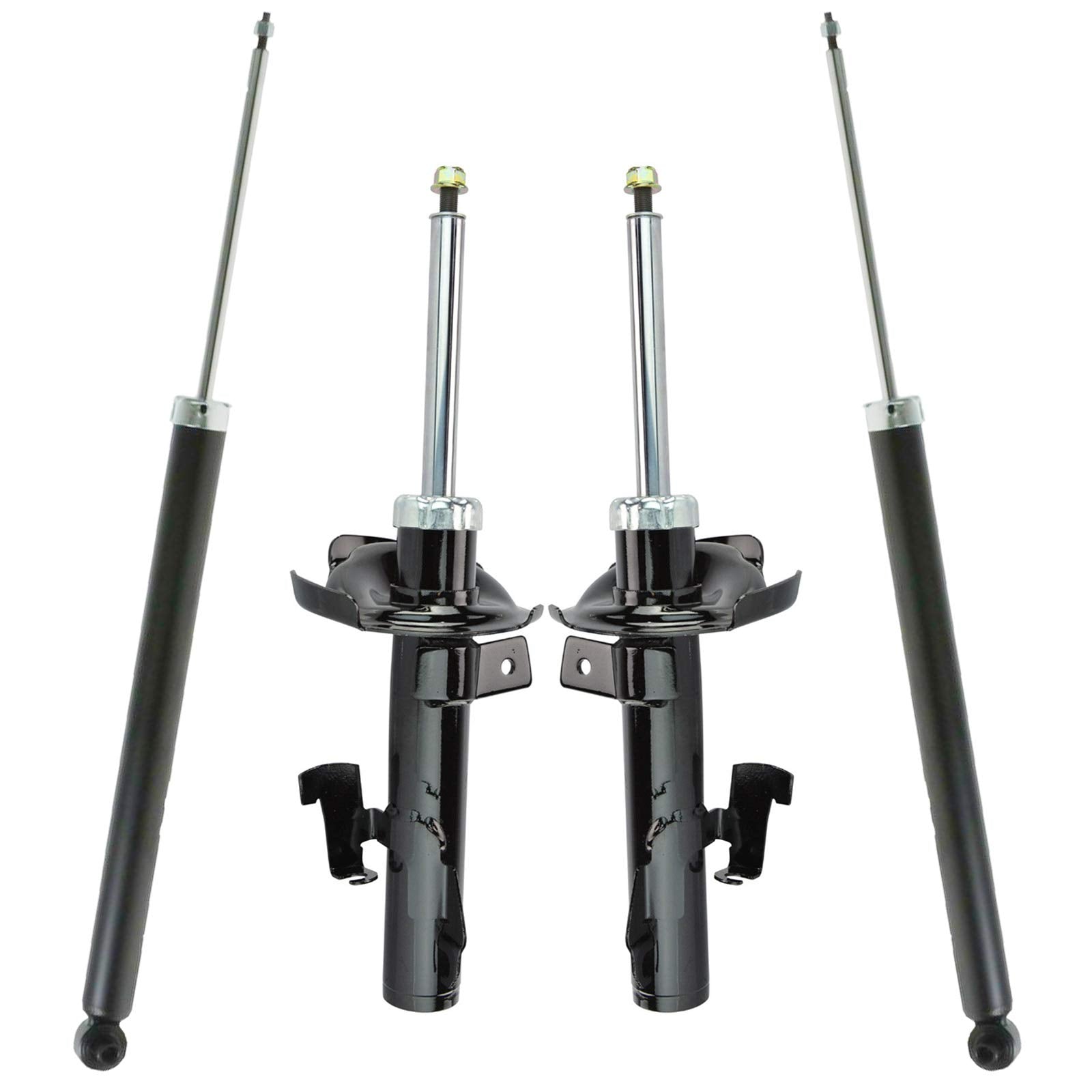 Trq Front And Rear Shock Absorber Set Compatible With 2004-2009 Mazda 3 2006-2010 5