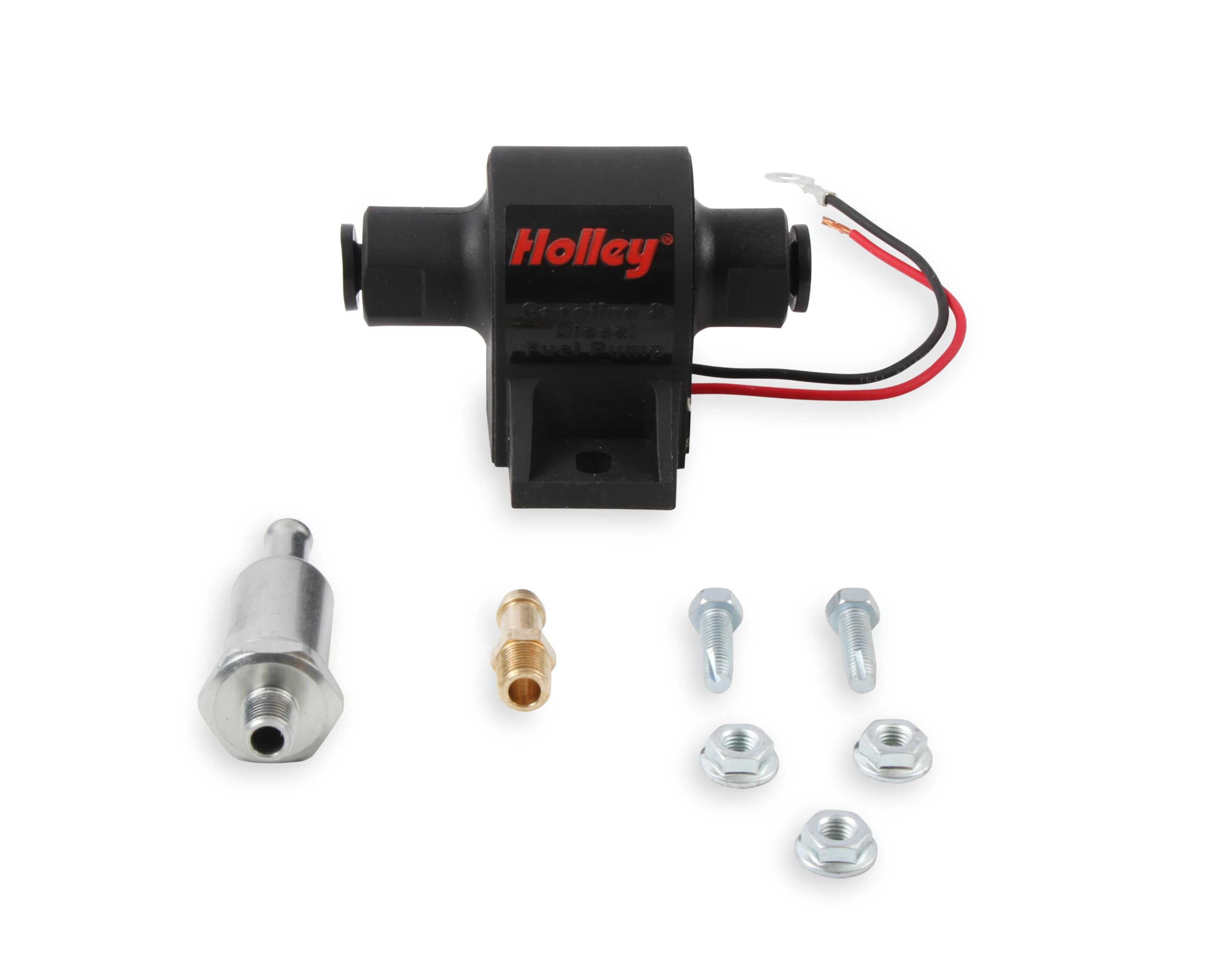 Holley 12-426 25 Gph Mighty Mite Electric Fuel Pump, 1.5-4 Psi