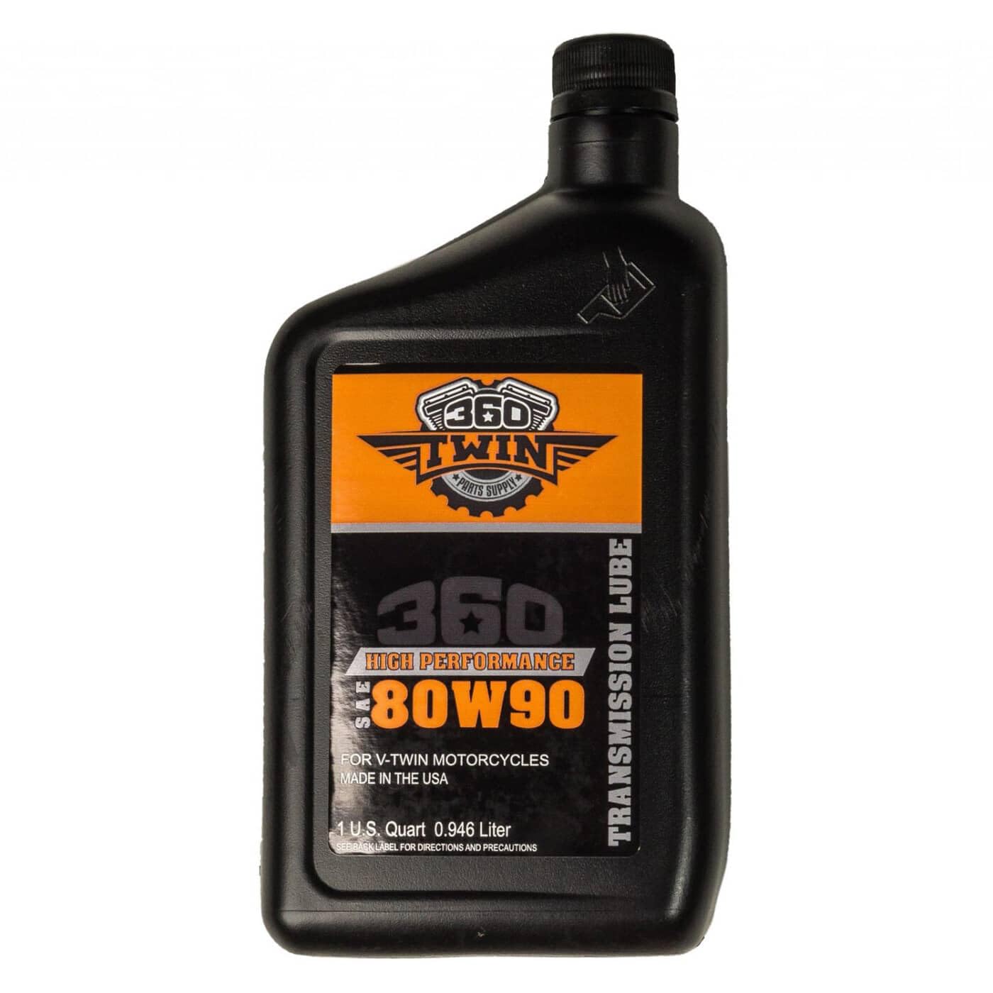 360 Twin High Performance 80W90 Transmission Lube For V-Twin Harley Davidson Motorcycles