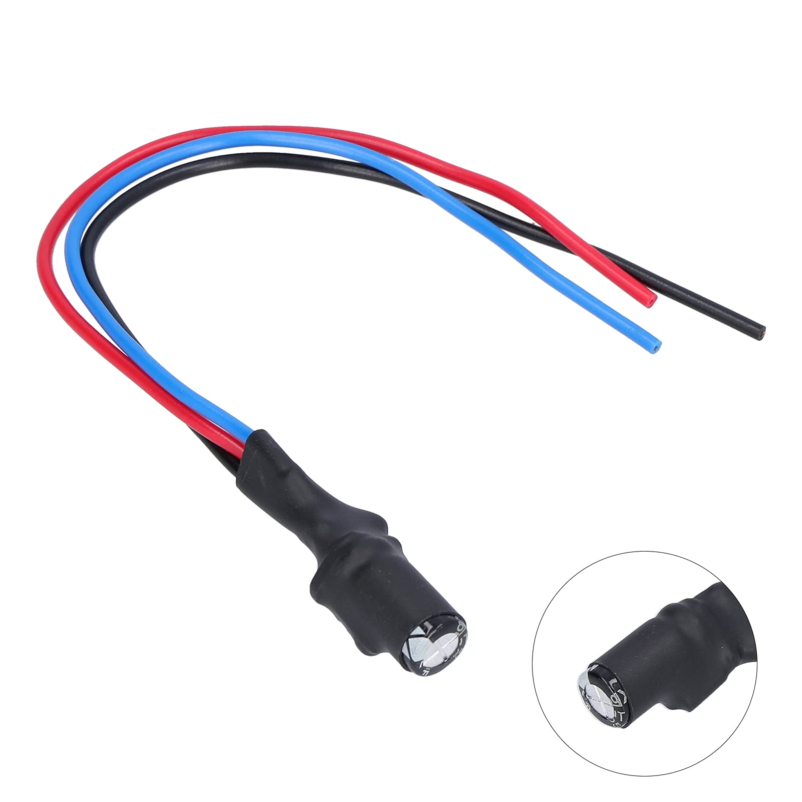 Reversing Camera Rectifier Cable, Reverse Camera Signal Filter 12V Relay Capacitor Rectifier Cable For Germany American Car Seri