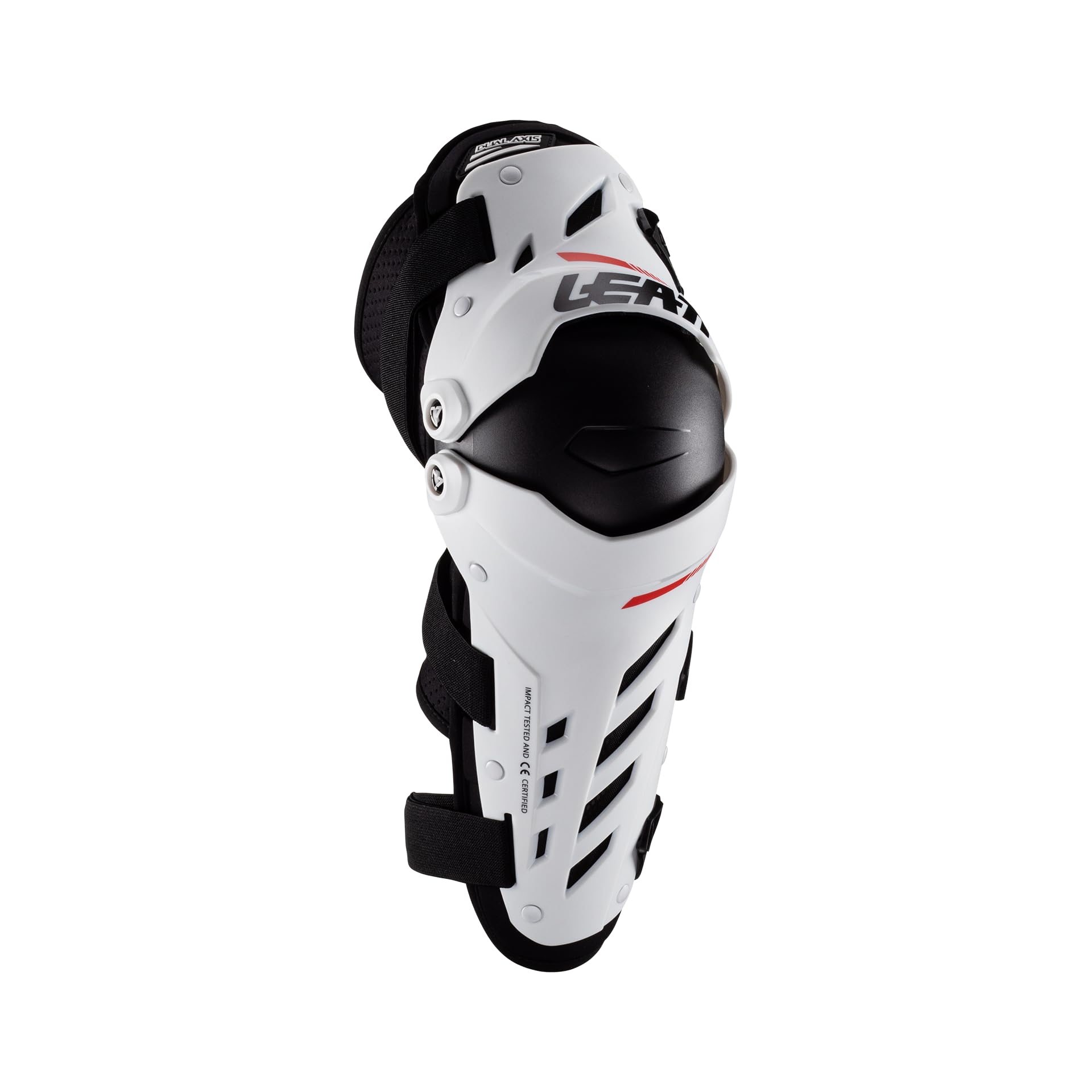 Leatt Brace Knee & Shin Guard Dual Axis Adult (White - Small/Medium)