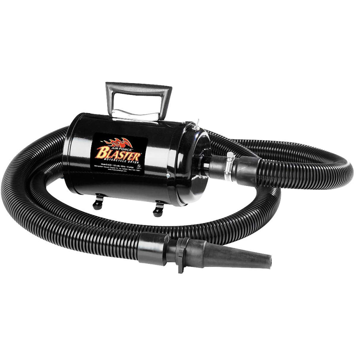 Metrovac B3-Cd Air Force Blaster, Lightweight Car & Motorcycle Vacuum Cleaner, Dryer W/ Accessories, Truck Air Duster, Car Clean