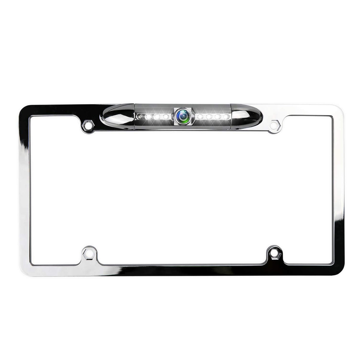 Jpp License Plate Camera, Jpp Backup Camera With Led Night Vision, Universal Car Rear View Camera For Any Vehicle, Waterproof Pa