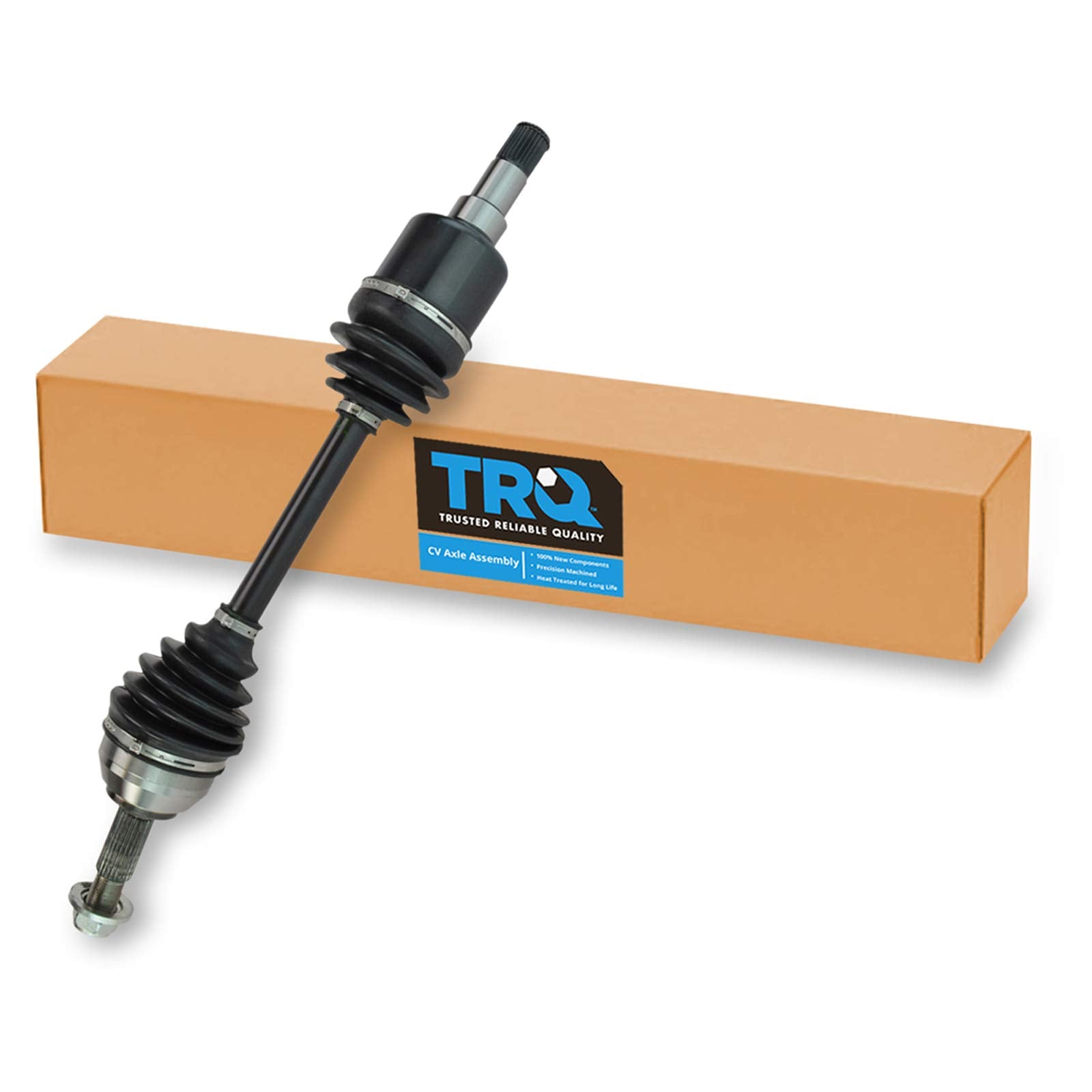 Trq Front Left Cv Axle Shaft Assembly Drivers Side Compatible With 2000-2011 Ford Focus