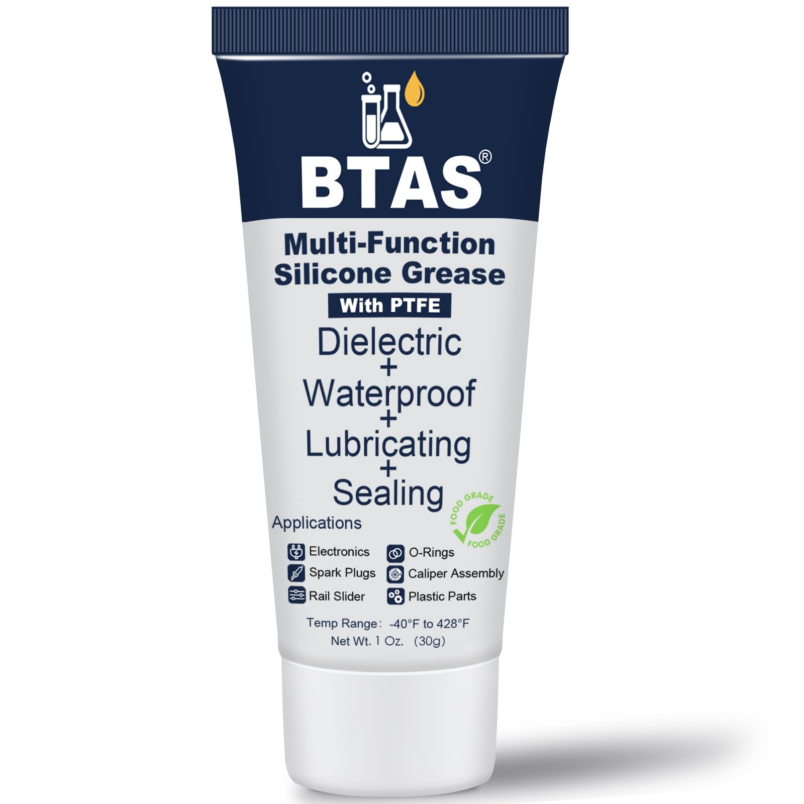 BTAS Dielectric Grease for Electrical Connectors Automotive Spark Plug Boot Battery Terminal Marine Dialectical Electronics Wiri