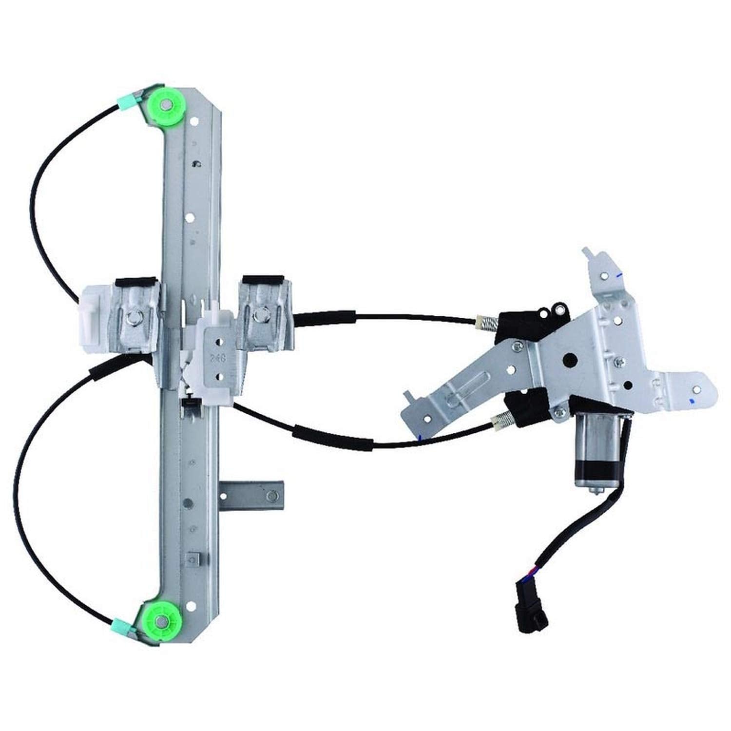 OEG Parts New Window Regulator W/Motor Rear Passenger Side Right RRH Compatible With Chevy Tahoe & GMC Yukon 2000-06, Cadillac E