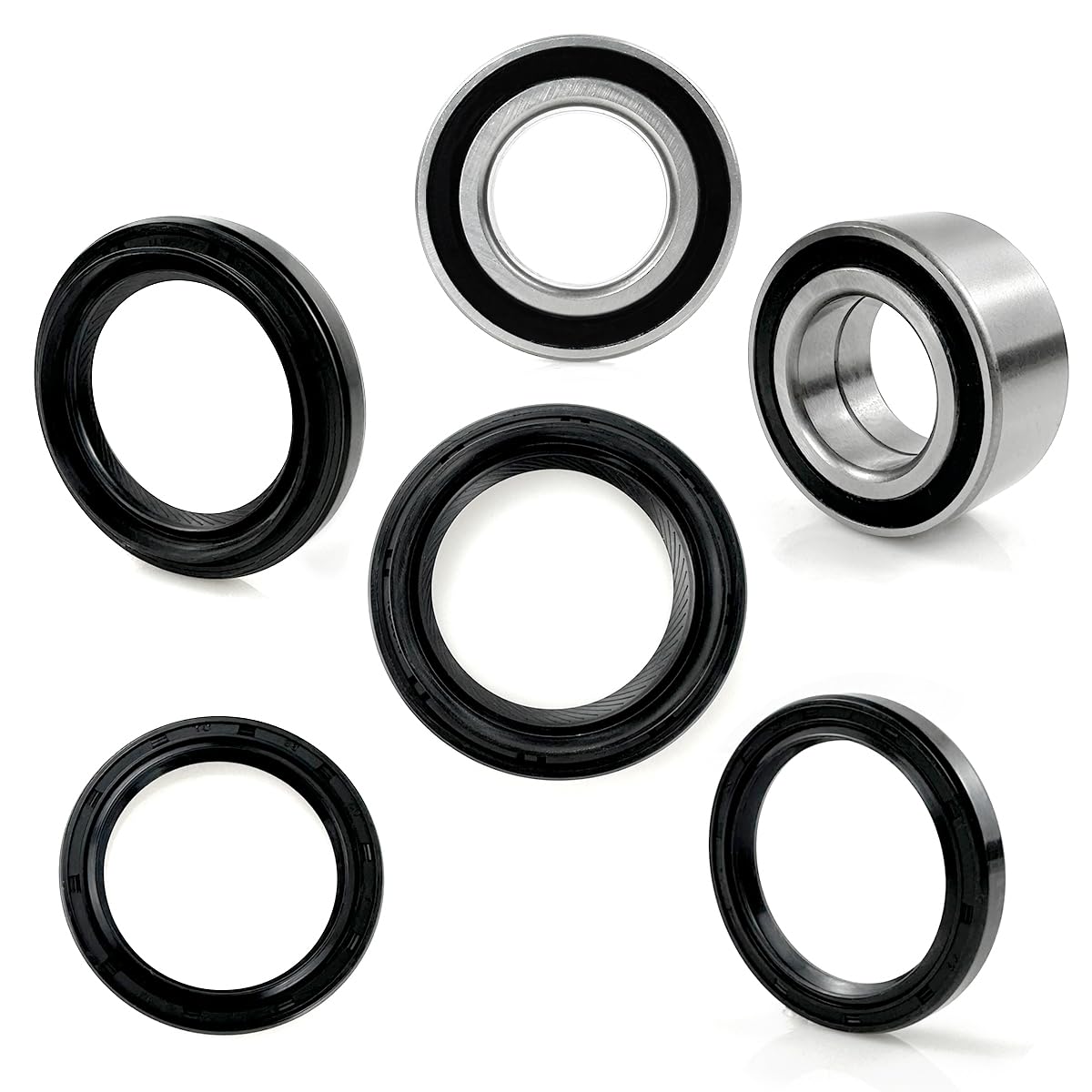 91051-Hc5-003 Front Wheel Bearings Seals Circlip For Honda Fourtrax 300 Trx300 Trx300Fw 4X4 1988 1990-2000 91209-Hn2-003 91256-H