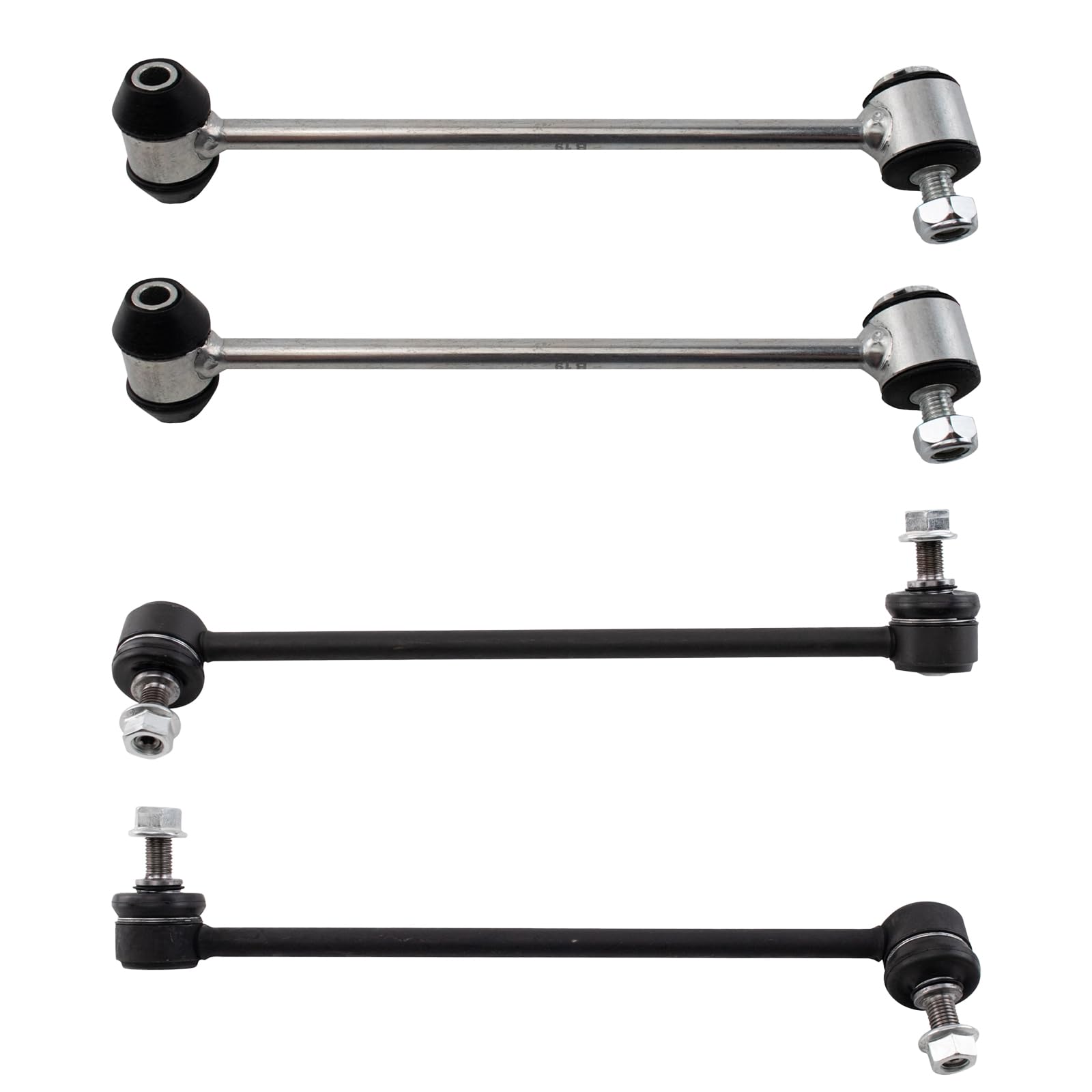 Trq Sway Bar Link Set Compatible With 2010-2017 Mercedes-Benz