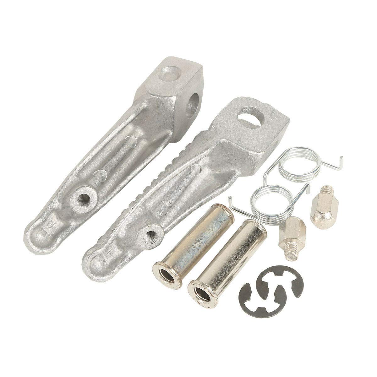 Tengchang Footrest Foot Pegs Front For Kawasaki Ninja Zx6R 2003-2012 Zx10R 2004-2012 Zx-9R 1998-2003 Z1000 2007-2013 Z750 Z750S 2007-2010 Zx636 2003-2006