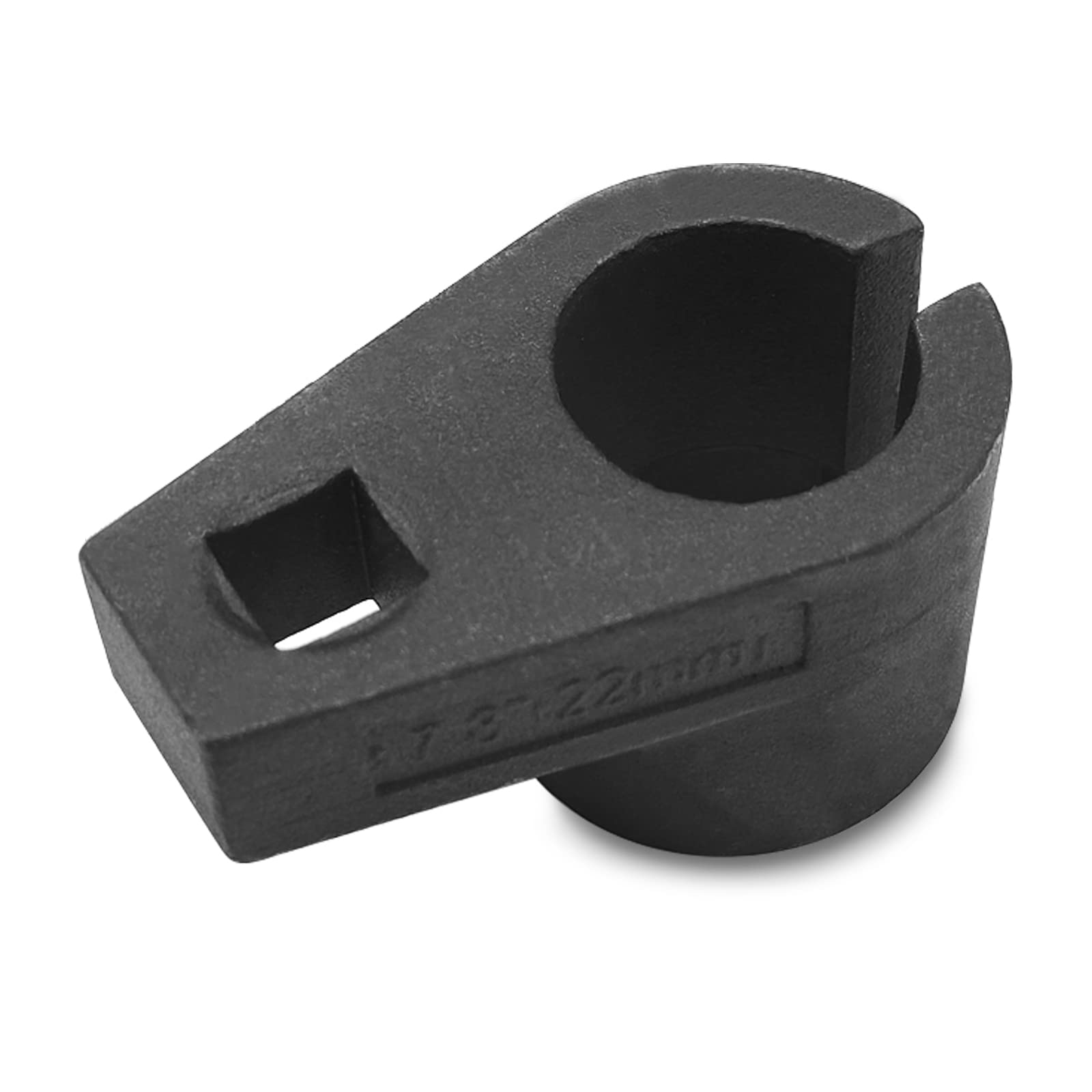 Offset Oxygen Sensor Socket, 3/8-Inch Drive, 7/8-Inch (22Mm), Wire Gate Accesses Sensor From Side, Preventing Damage To Wires, U