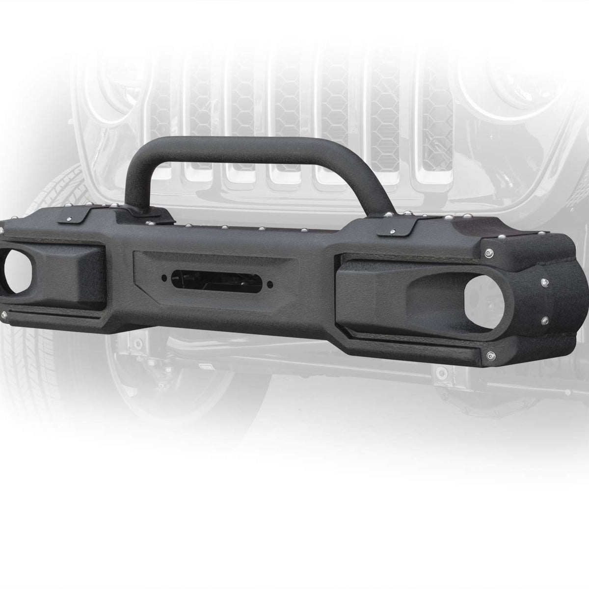 Dv8 Offroad | Fbjl-10 | Front Bumper Fits 2018-Current Wrangler Jl & 2020-Curren