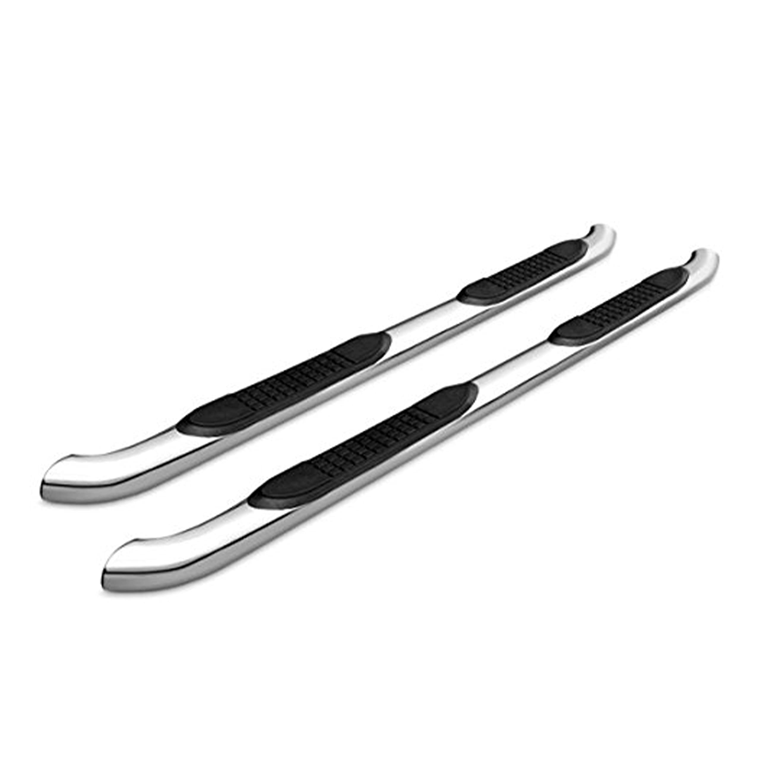 Black Horse 3in Side Steps Stainless Steel Compatible with 2011-2021 Jeep Grand Cherokee-9B080203SS