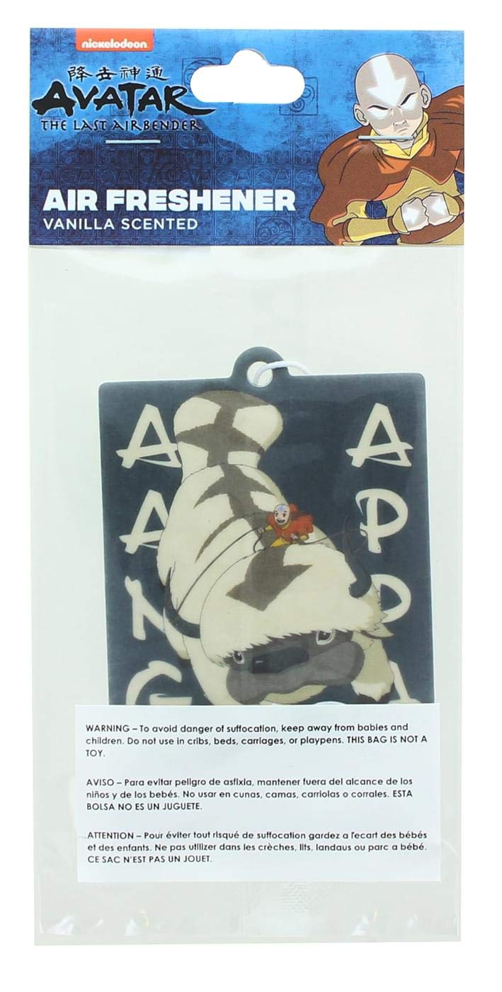 Avatar The Last Airbender Aang And Appa Air Freshener | Vanilla Scent