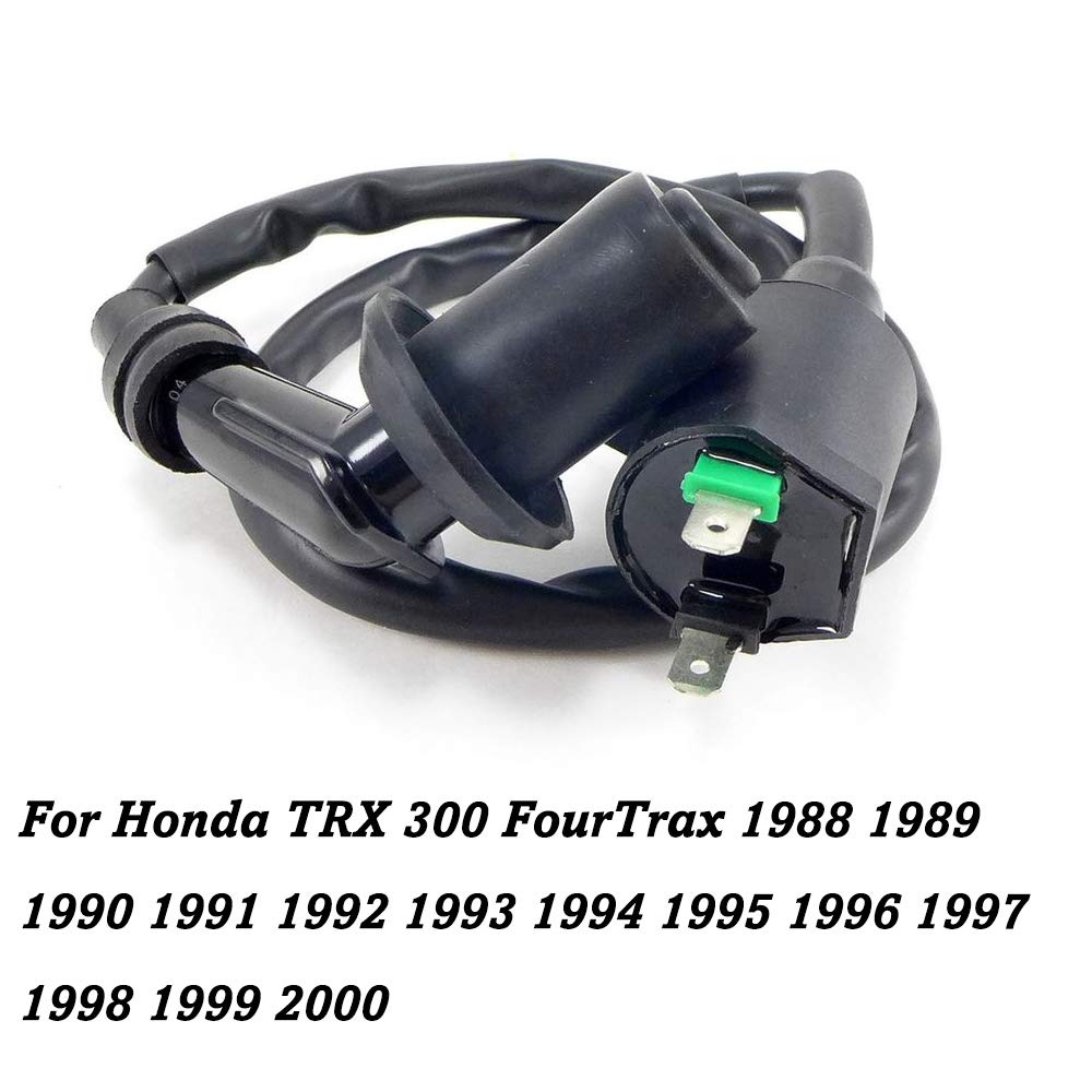For Trx300 Ignition Coil With 4929 Dpr8Ea9 Spark Plug For Trx 300 Fourtrax 1988 1989 1990 1991 1992 1993 1994 1995 1996 1997 1998 1999 2000