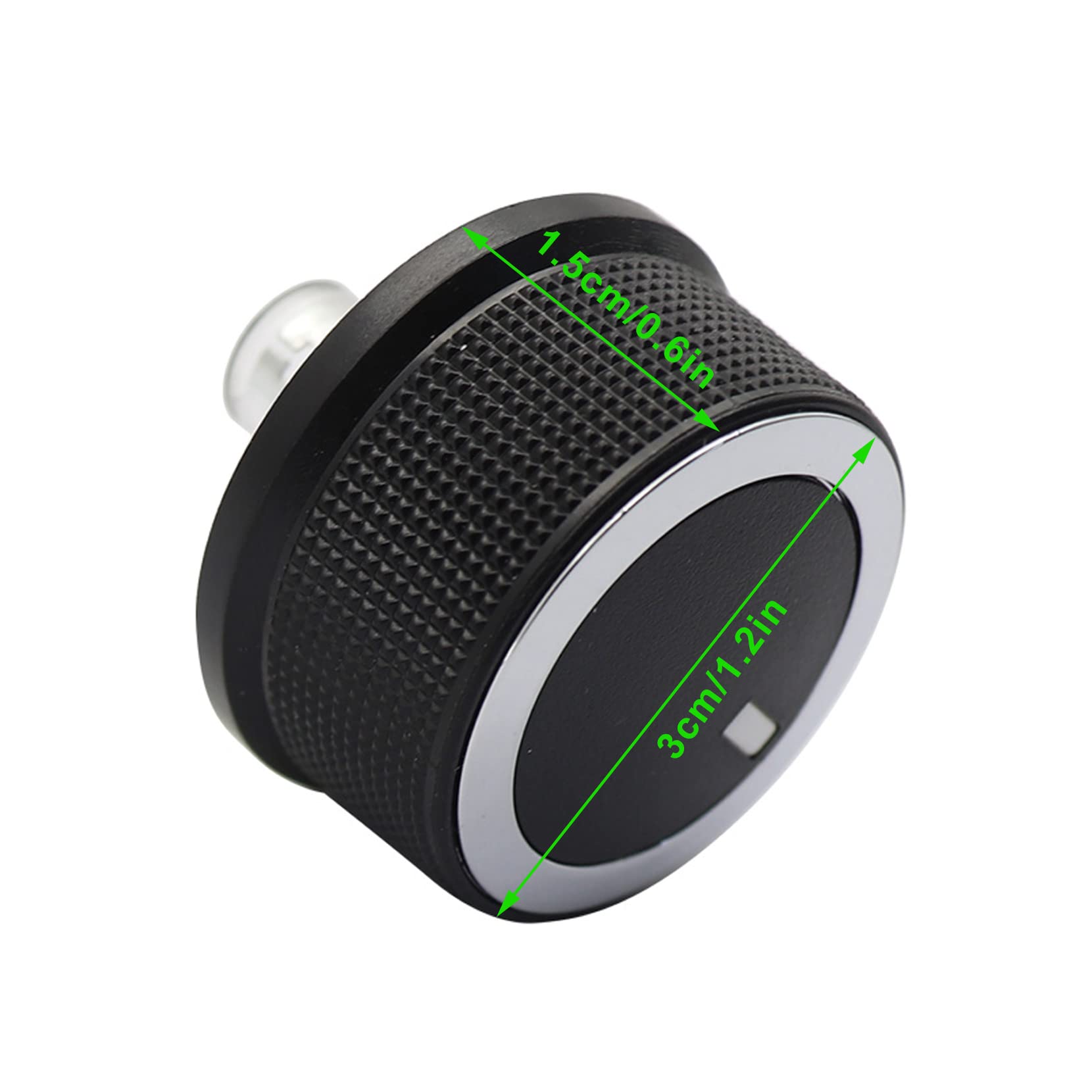 Priprilod Ac Temperature Control Knob Compatible With Chevrolet Express 2008-2021 Compatible With Gmc Savana 2008 2009 2010 2011 2012 2013 2014 2015 2016 2017 84141127 84793085