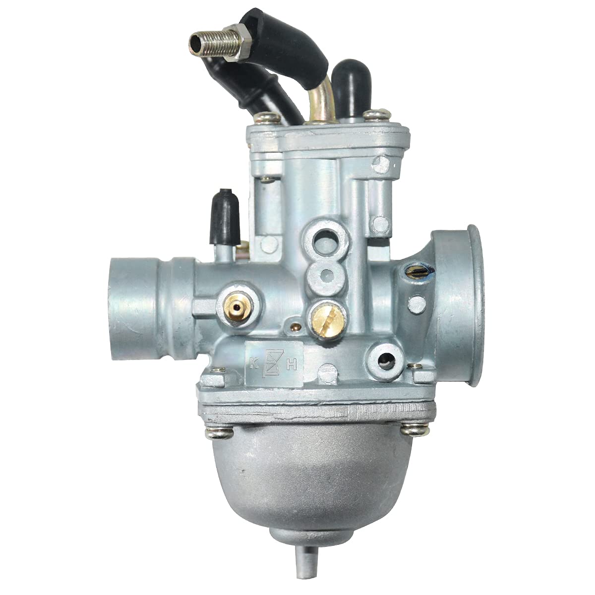 Cylinman Carburetor With Air Filter Box Fit For Polaris Predator 50/90, Scrambler 50/90, Sportsman 90 Manual Choke 90Cc 100Cc Manual Choke Carburetor