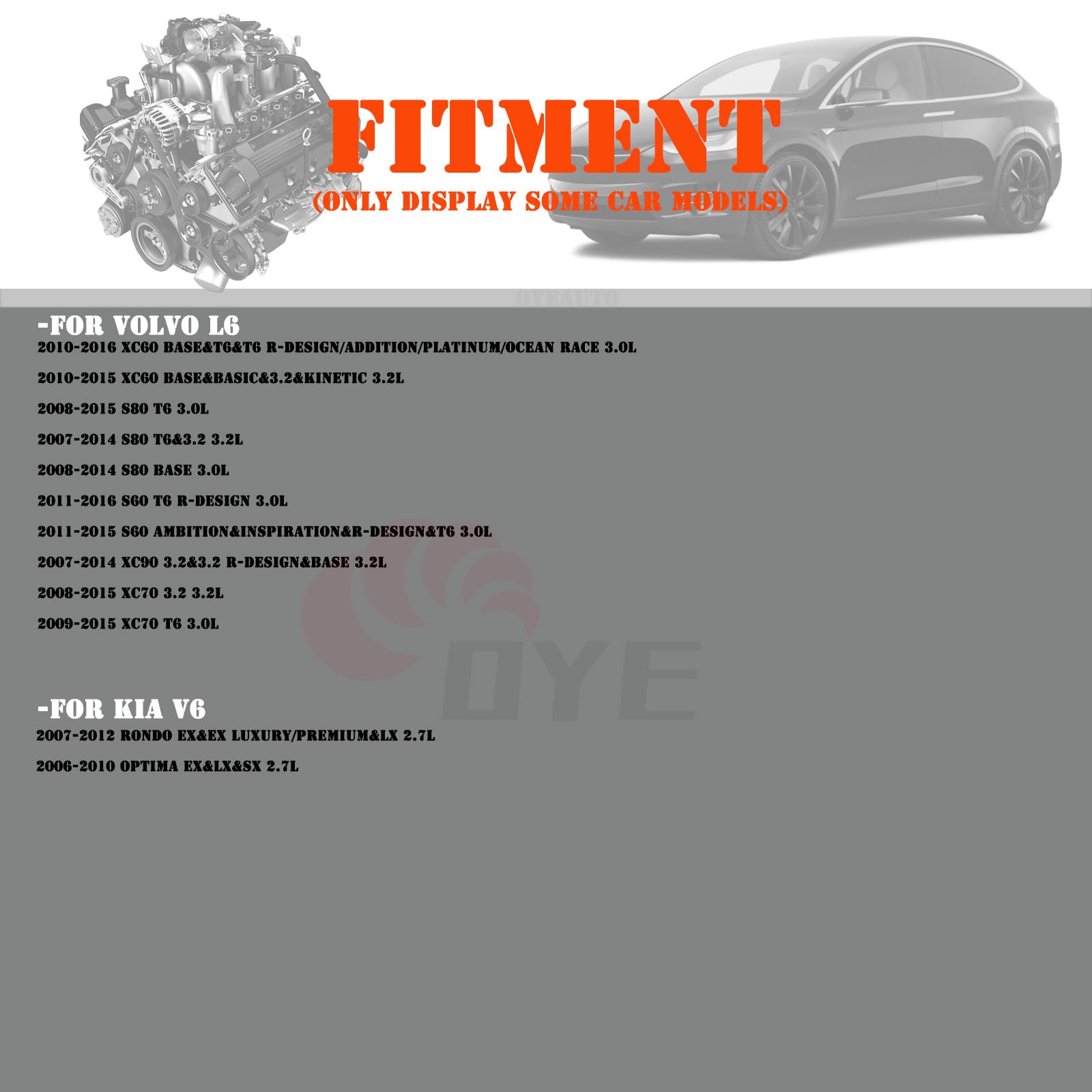 Oyeauto 6240 Iridium Spark Plug 6Pcs 22401-5M015 Plfr5A11 Compatible With Toyota 2002-2024,Bmw 2004-2015,Nissan 2000-2021,Lexus