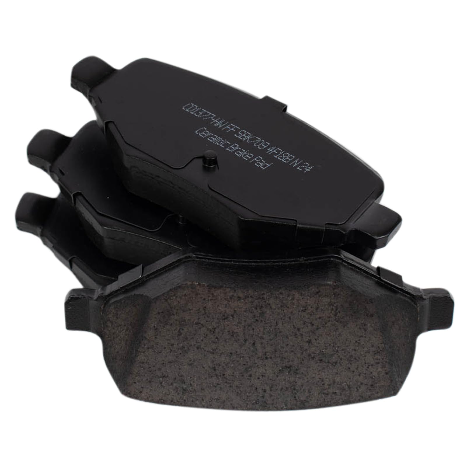 TRQ Rear Brake Pads Ceramic Compatible with 2011-2014 Ford Edge 2011-2019 Explorer 2009-2019 Flex 2013-2019 Police Interceptor U