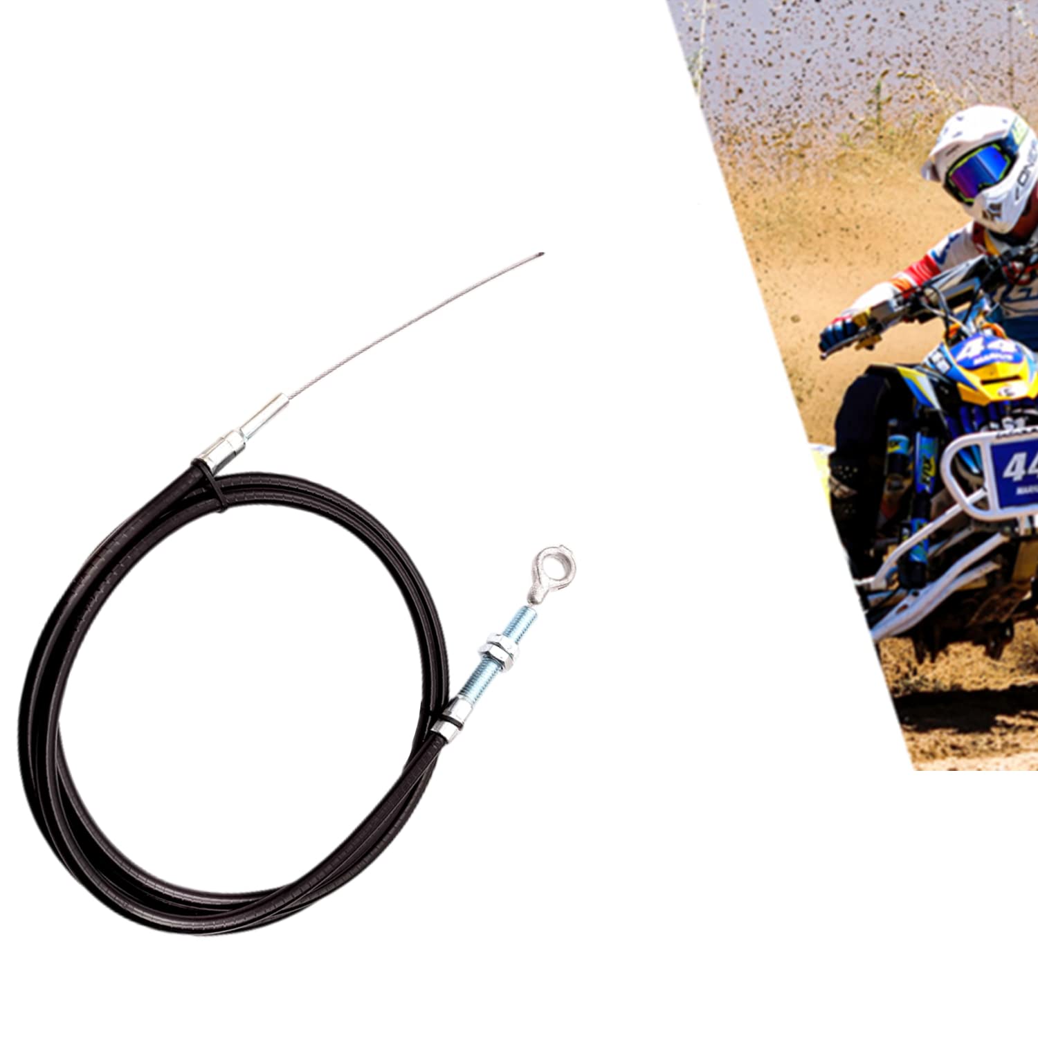 Go Kart Throttle Cable Go Cart Throttle Cable For Manco 8252-1390 Asw Go Kart Parts -Inner Wire 71 Inch Long