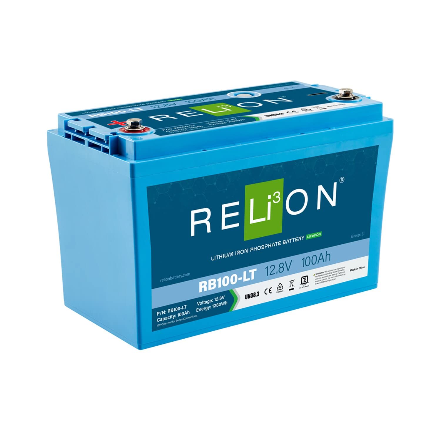 Relion Rb200 12.8V 200Ah 6Sc Lifepo4